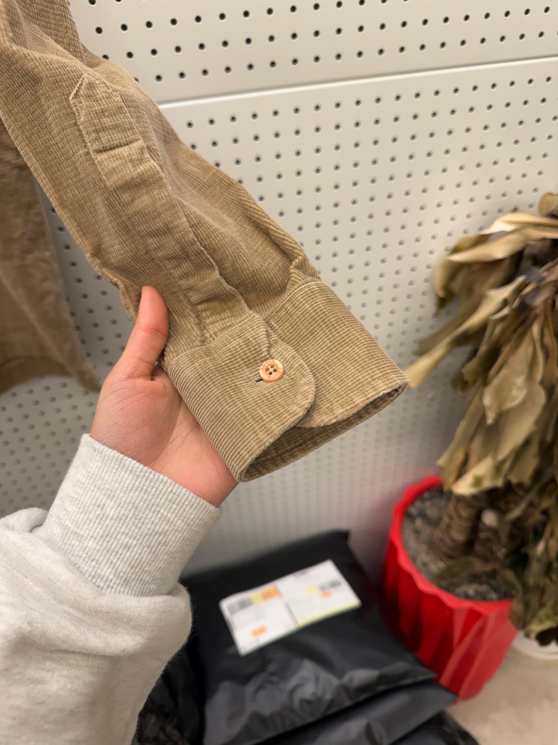 리바이스 코튼 패턴 브라운 자켓 U388 상품이미지3