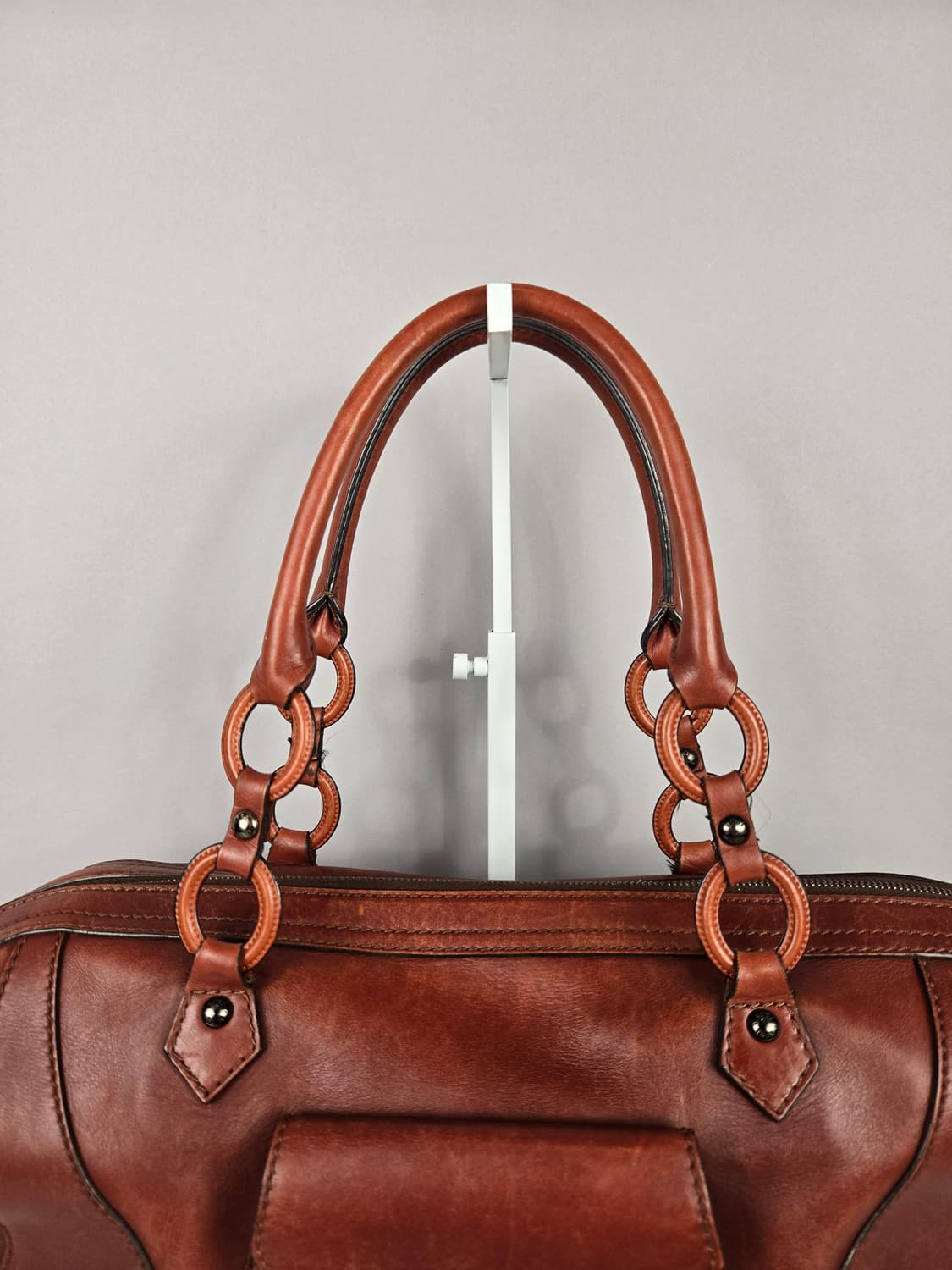 TOD'S 토즈 빈티지 레더 가죽 토트백 가방 정품 상품이미지2