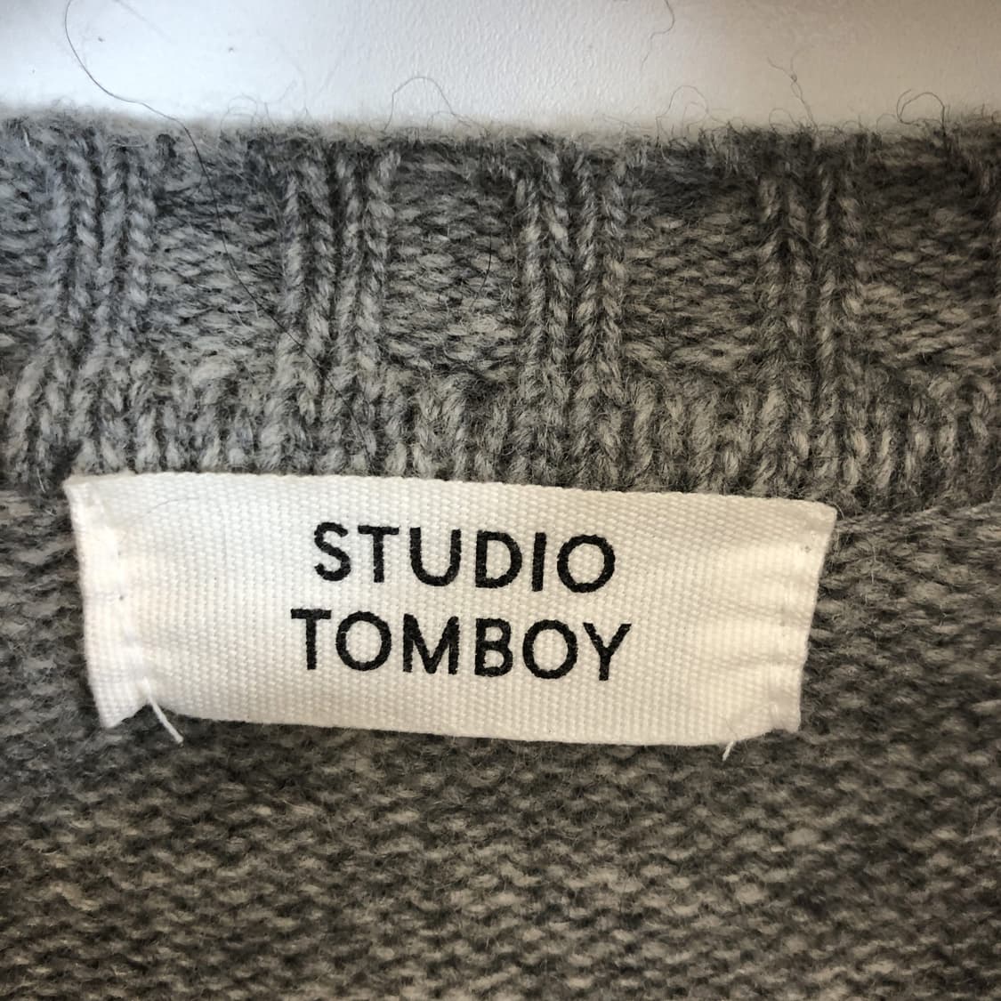 스튜디오톰보이 오버 울니트 FREE  상품이미지4