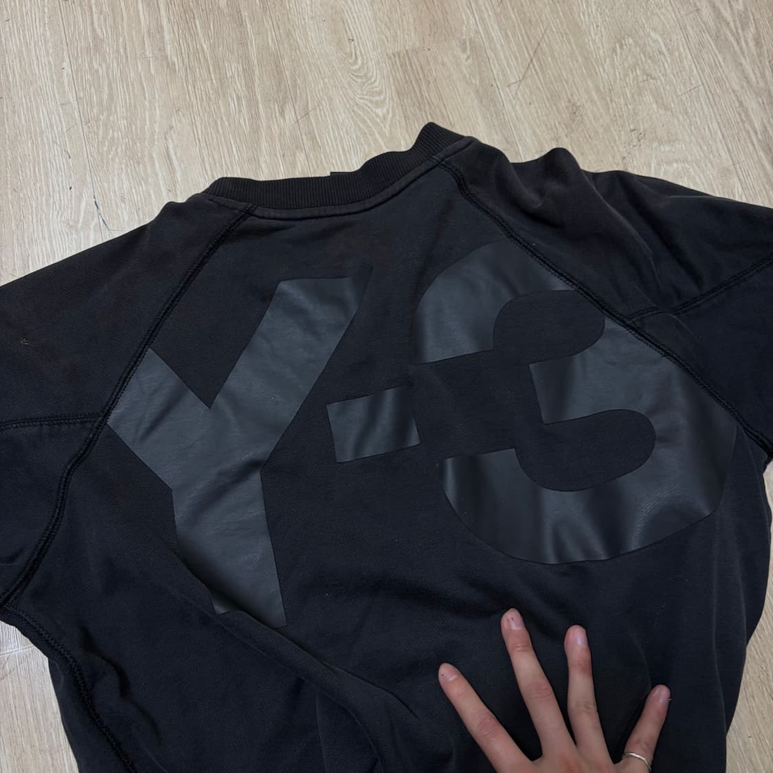 아디다스 Y3 빅로고 맨투맨 S/90 상품이미지4