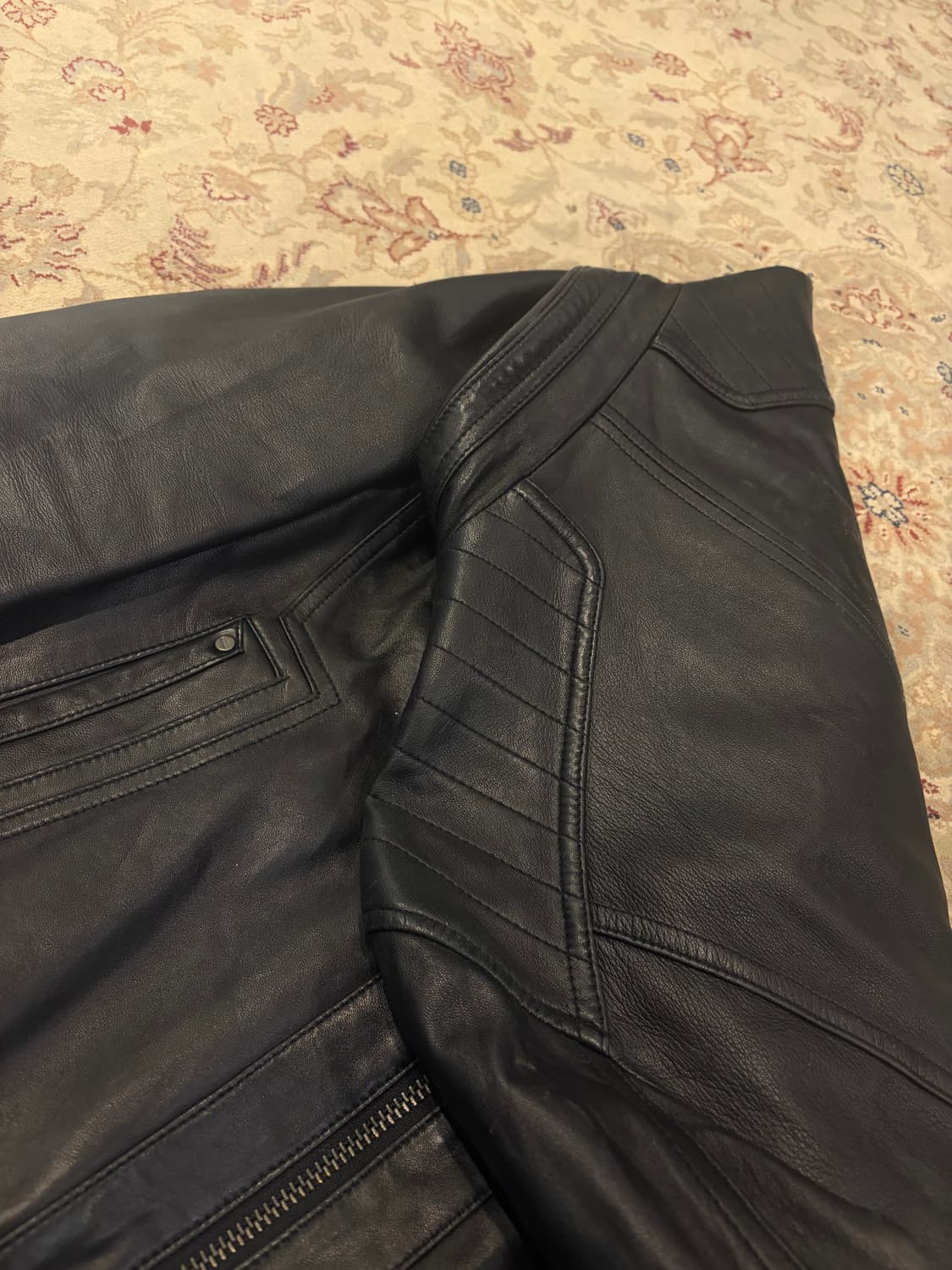 빈티지 양가죽 레더자켓 상품이미지3