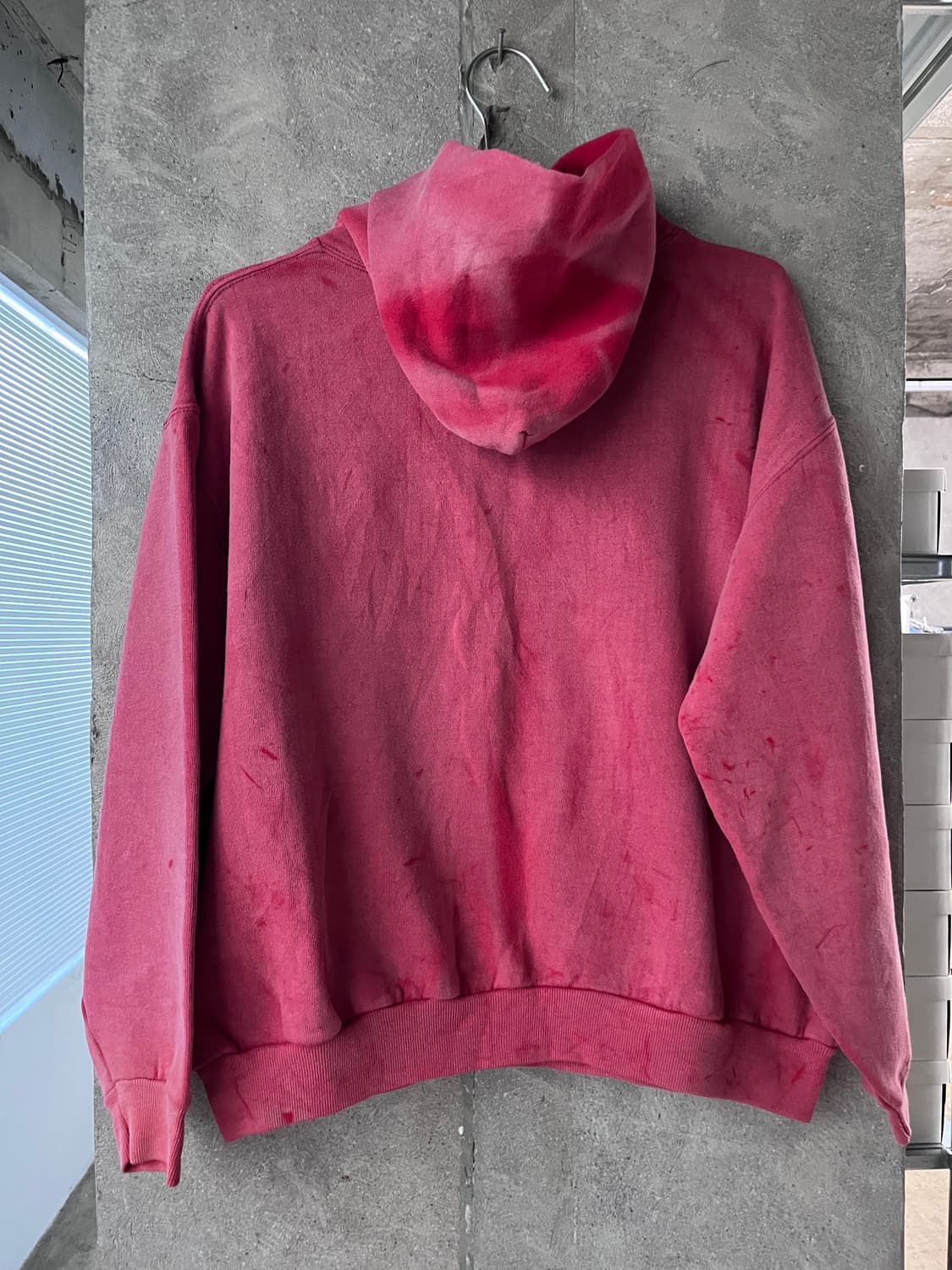 RUSSELL ATHLETIC SUN-FADED PINK HOODIE 상품이미지2