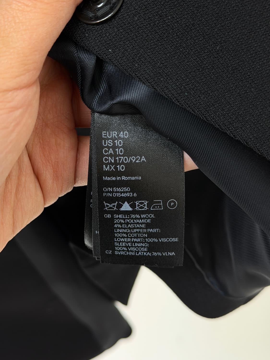 마르지엘라 H&M 콜라보 더블 자켓(40사이즈) 상품이미지8