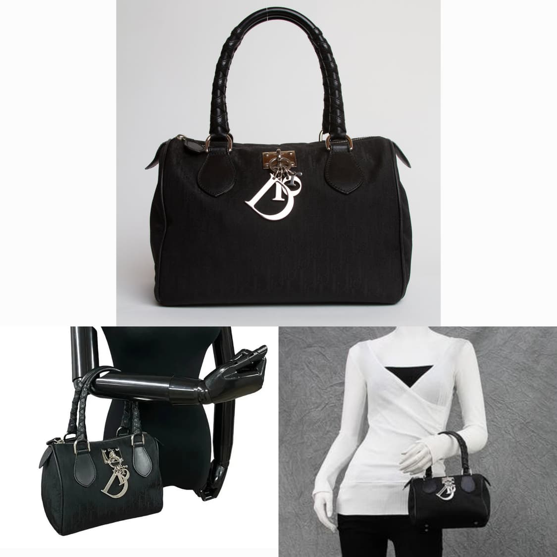 크리스찬 디올 오블리크 디오르시모 러블리 보스톤백 (정품) 상품이미지2