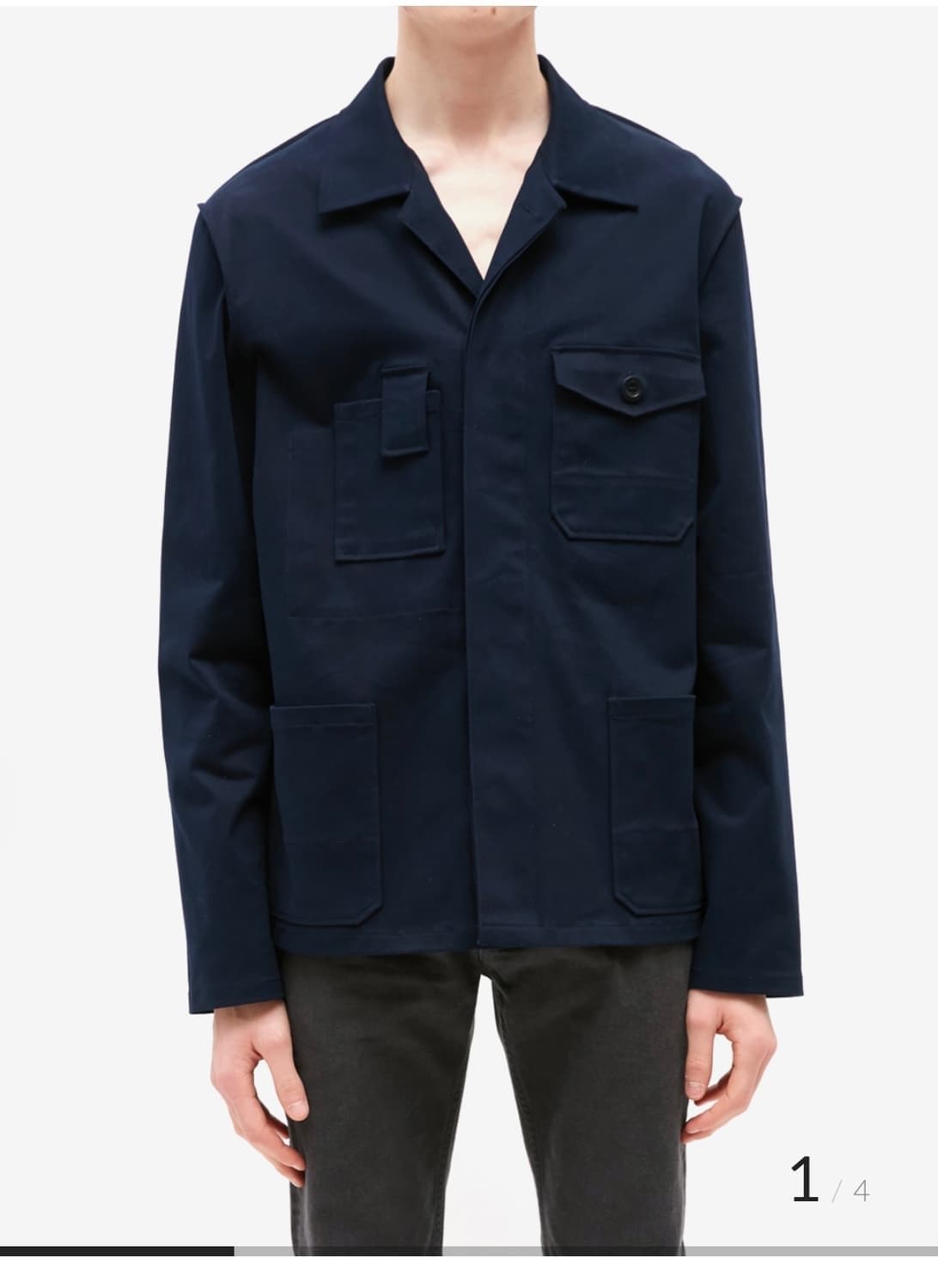 메종마르지엘라 20FW 네이비셔츠자켓 상품이미지1