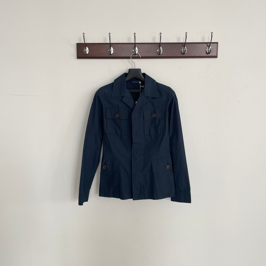 아스페시 유틸리티 네이비 사파리 자켓 상품이미지1