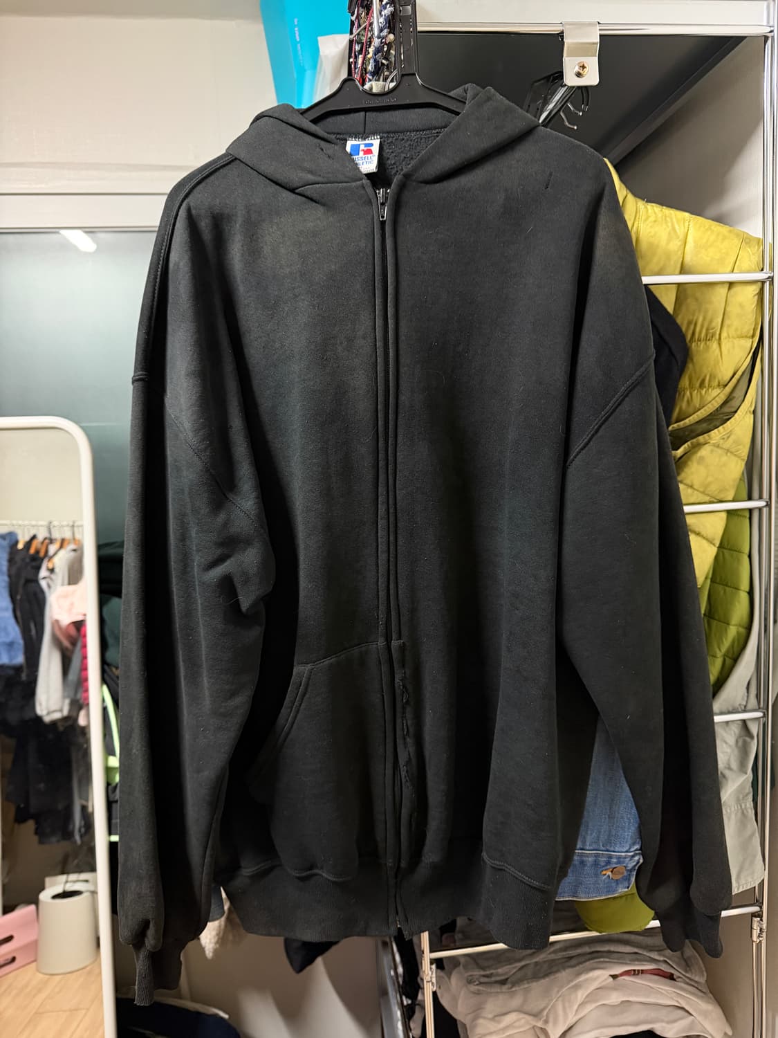 Vintage Russell Athletic Zip-up XL 상품이미지1