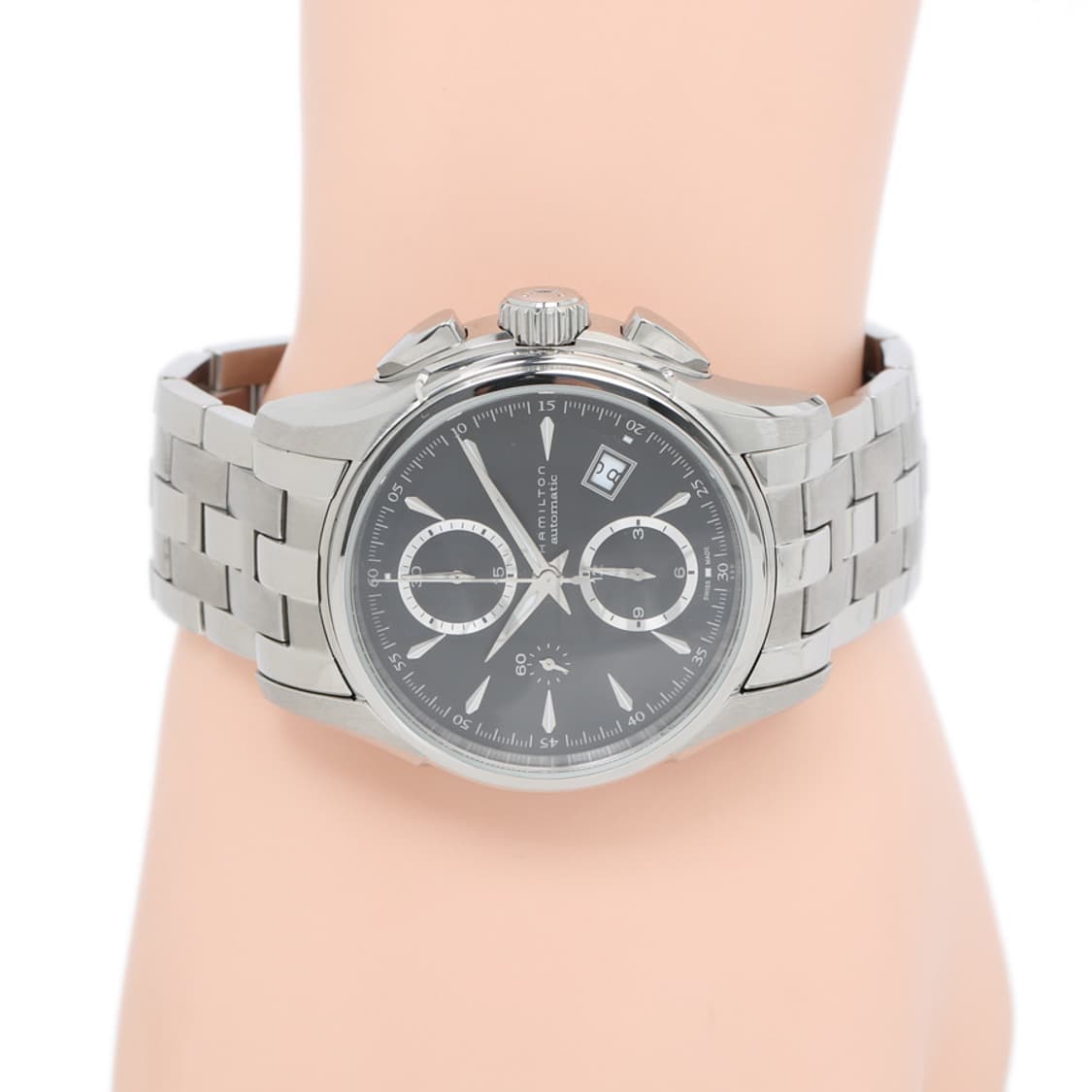 해밀턴 재즈마스터 워치 크로노그래프 오토매틱 시계 H326160 상품이미지8