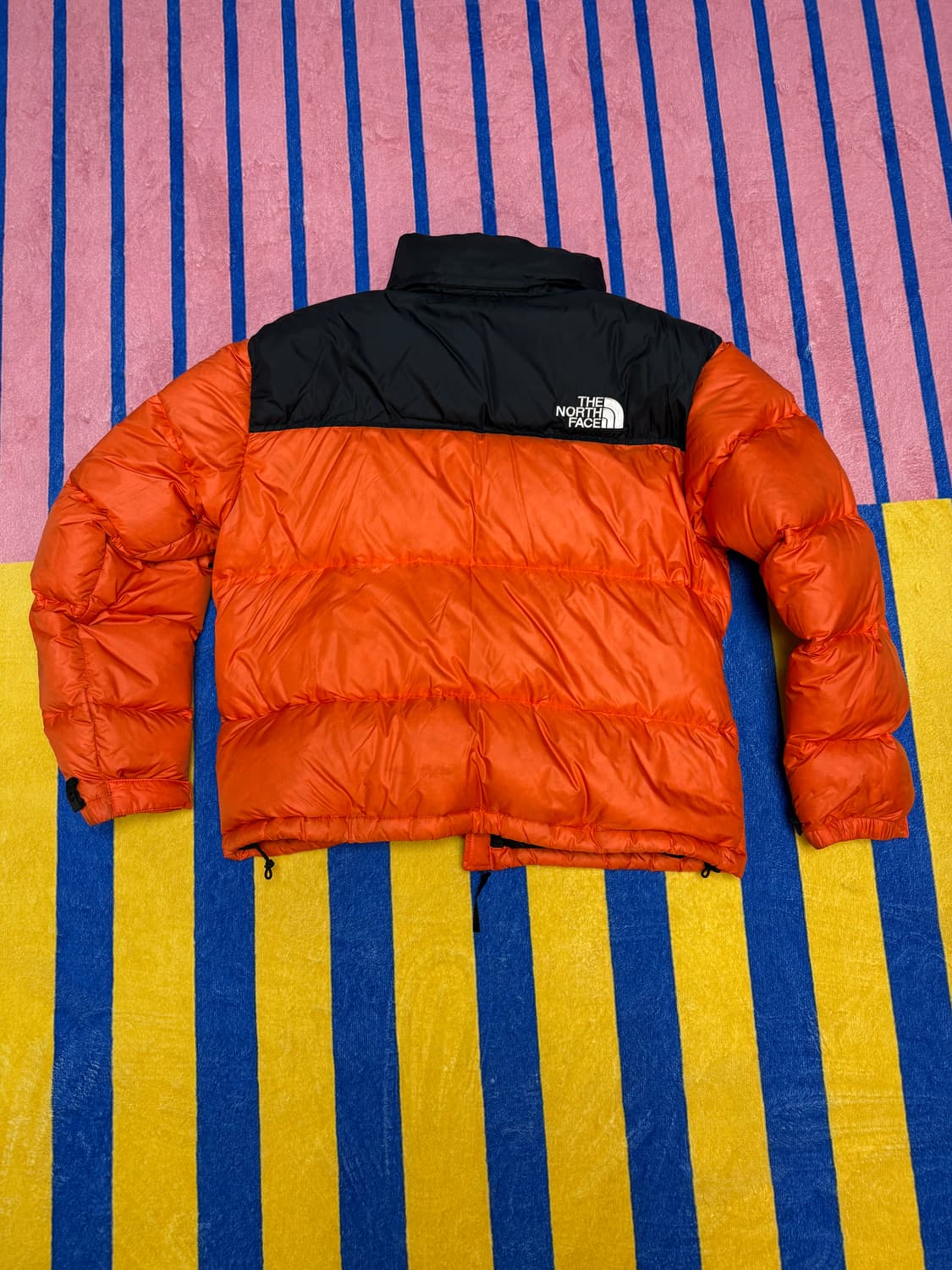 노스페이스 눕시 700 오렌지 XL 패딩 상품이미지2