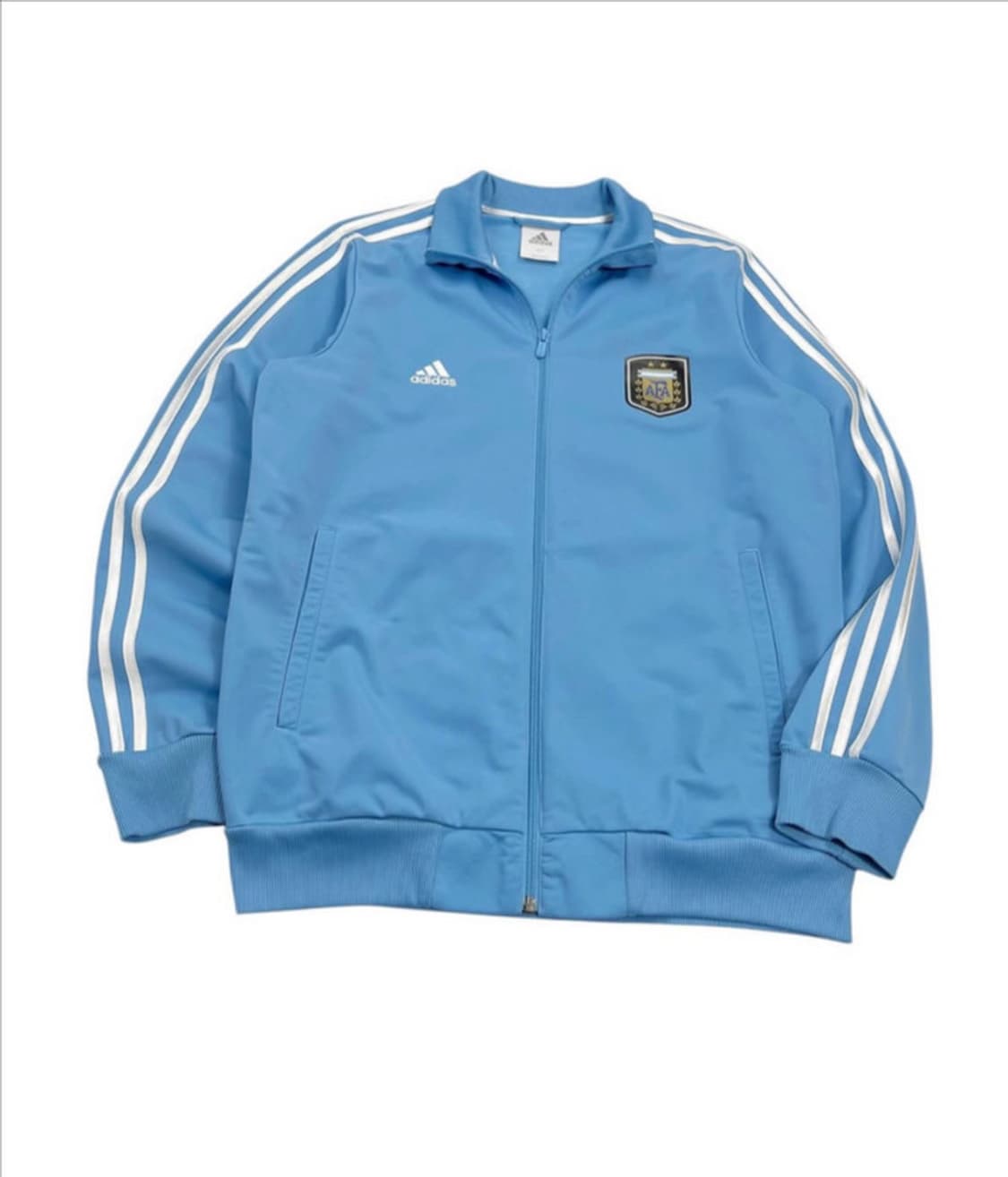 아디다스 져지 스카이블루 트랙탑 아르헨티나 메시 상품이미지1