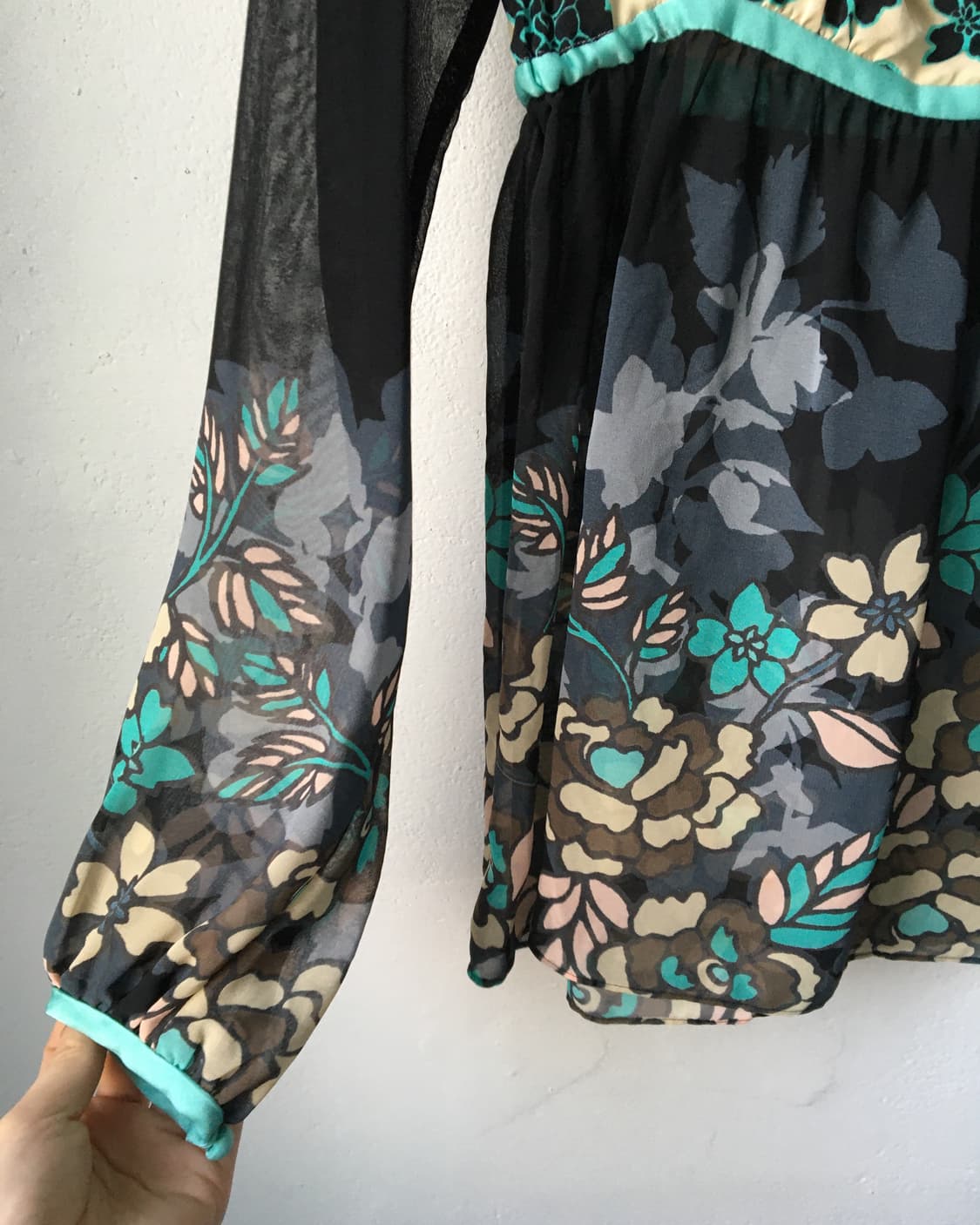 Pattern blouse 상품이미지3