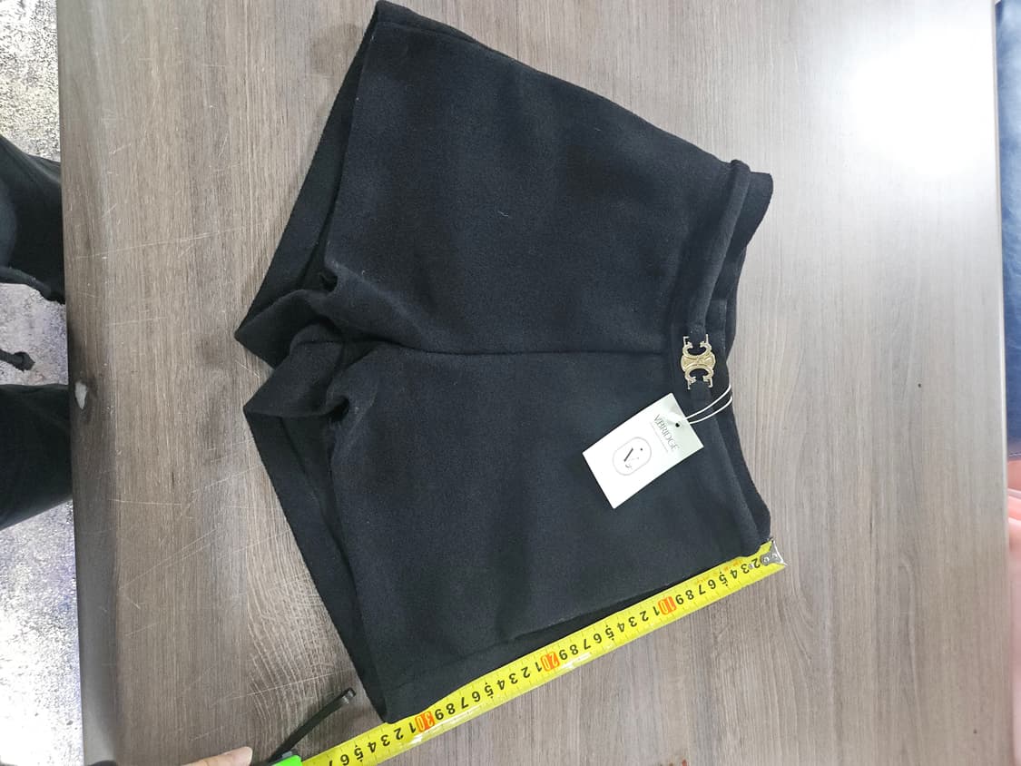 VBRIDGE 블랙 반바지 새상품  S 상품이미지1