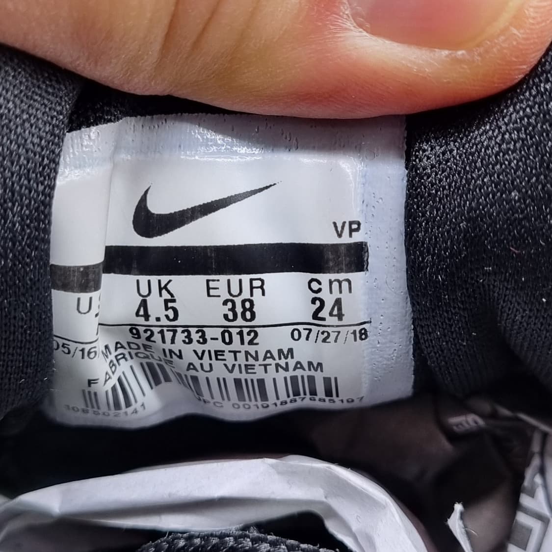 나이키 에어맥스 97 블랙 이글루 운동화240 상품이미지6