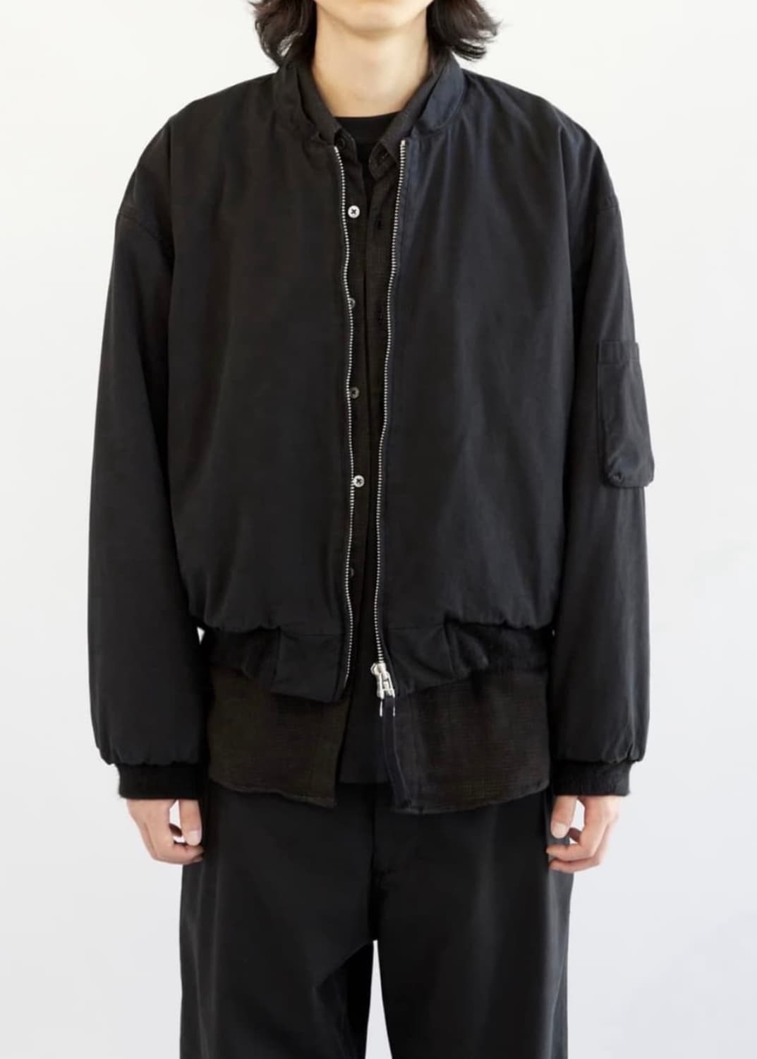 해칭룸 헤비 플라이트 봄버 자켓 (3사이즈) 상품이미지7