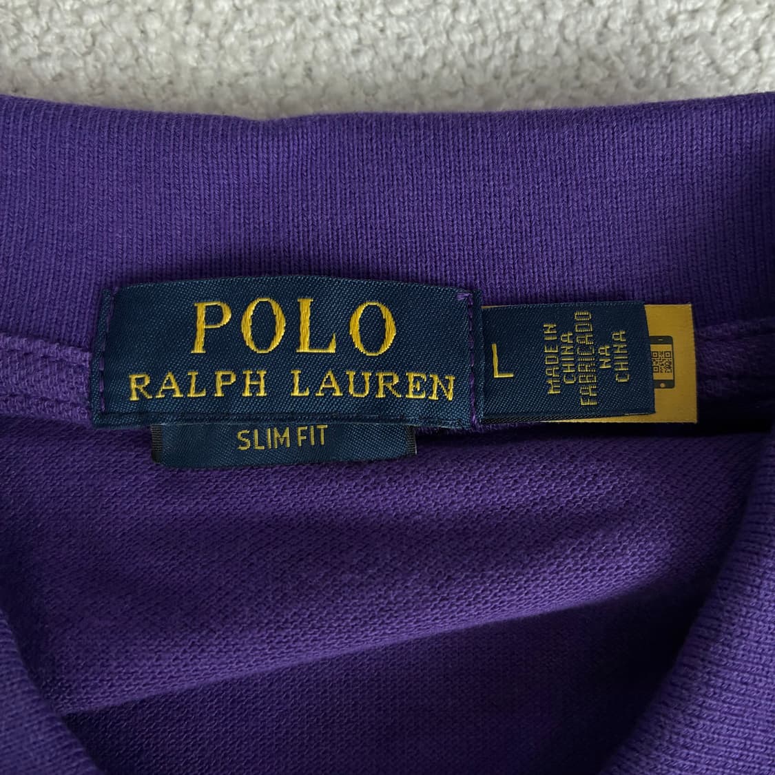 폴로 랄프로렌 런던 퍼플 치프키프 카라티 100 상품이미지2