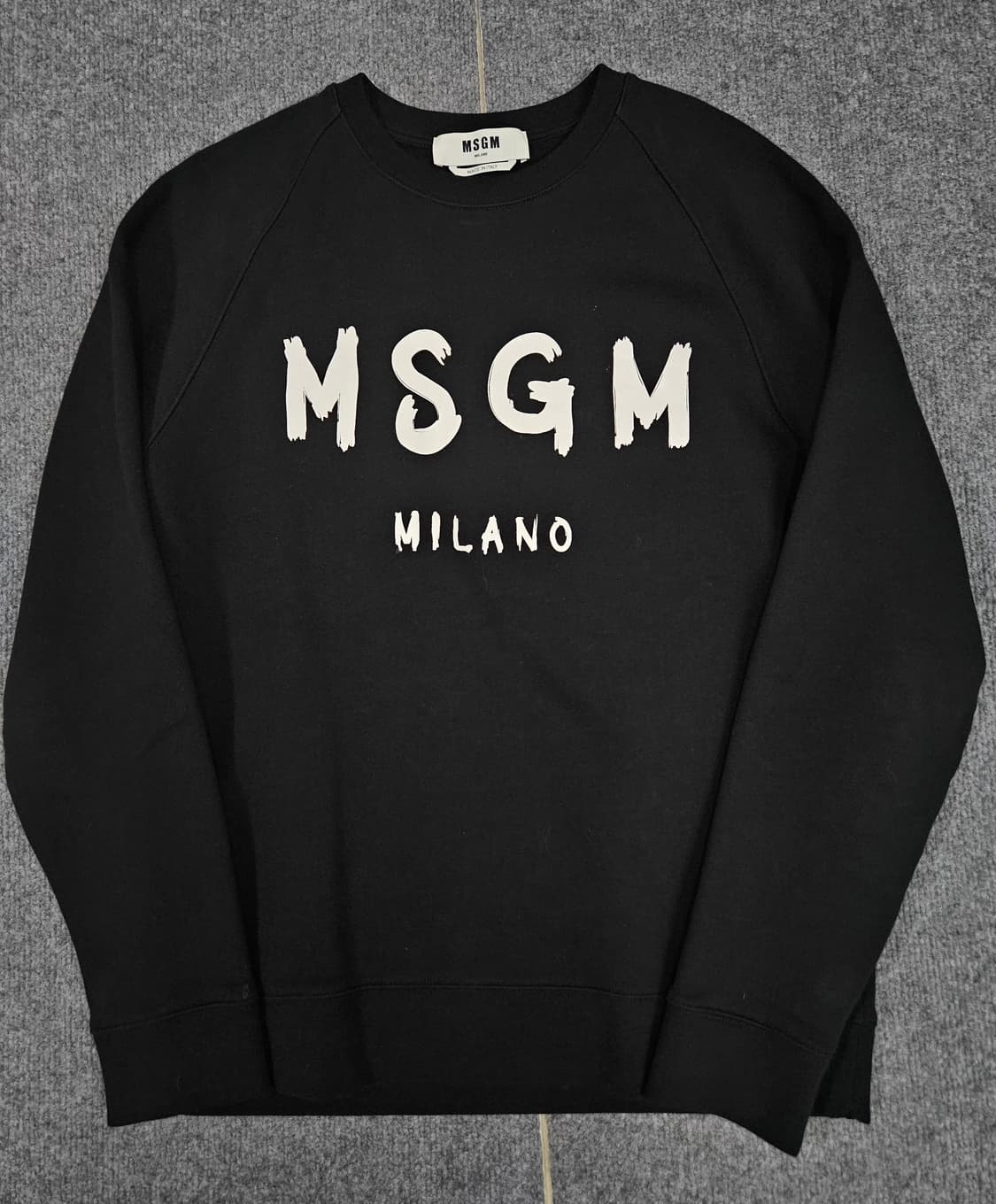 MSGM 브러쉬드 로고 맨투맨 2벌 급처 상품이미지1