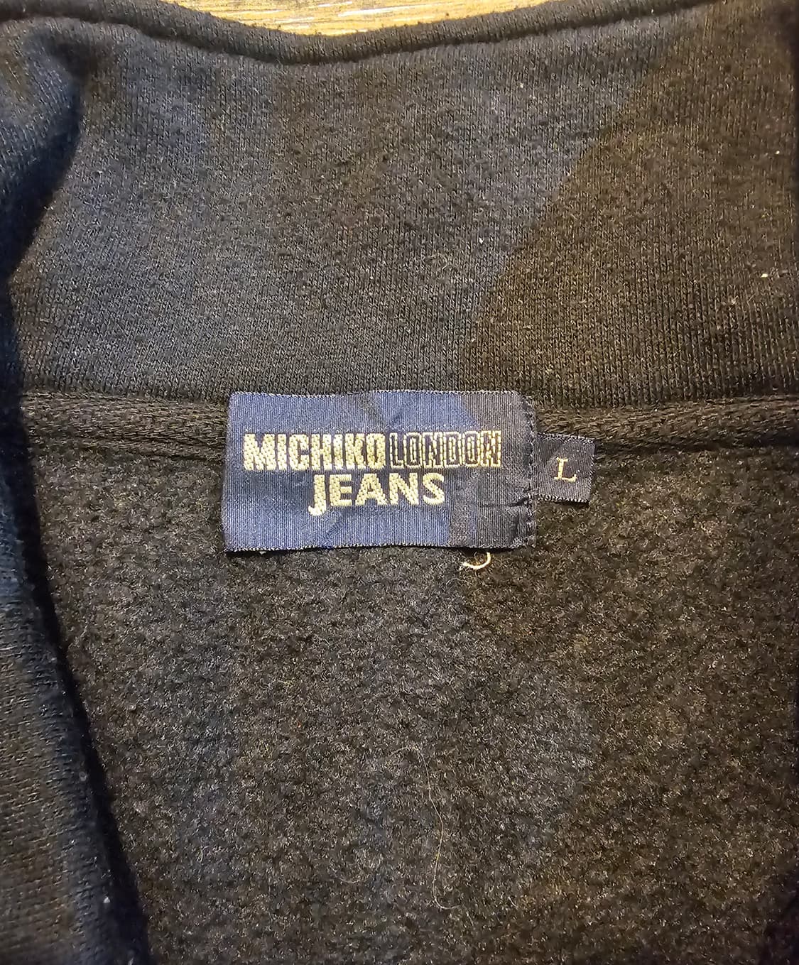 미치코런던 짚업티셔츠 기모 상품이미지3