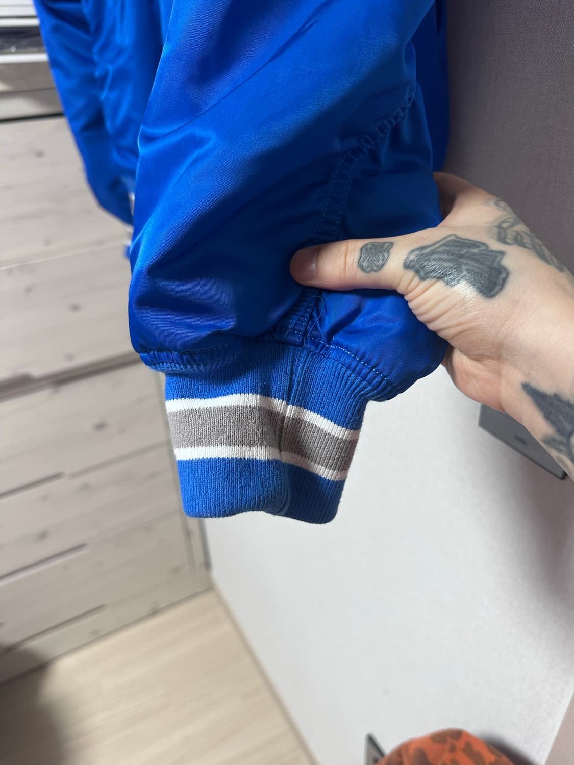 슈프림 세컨드 투 논 MA-1 자켓 블루 - 22SS 상품이미지8