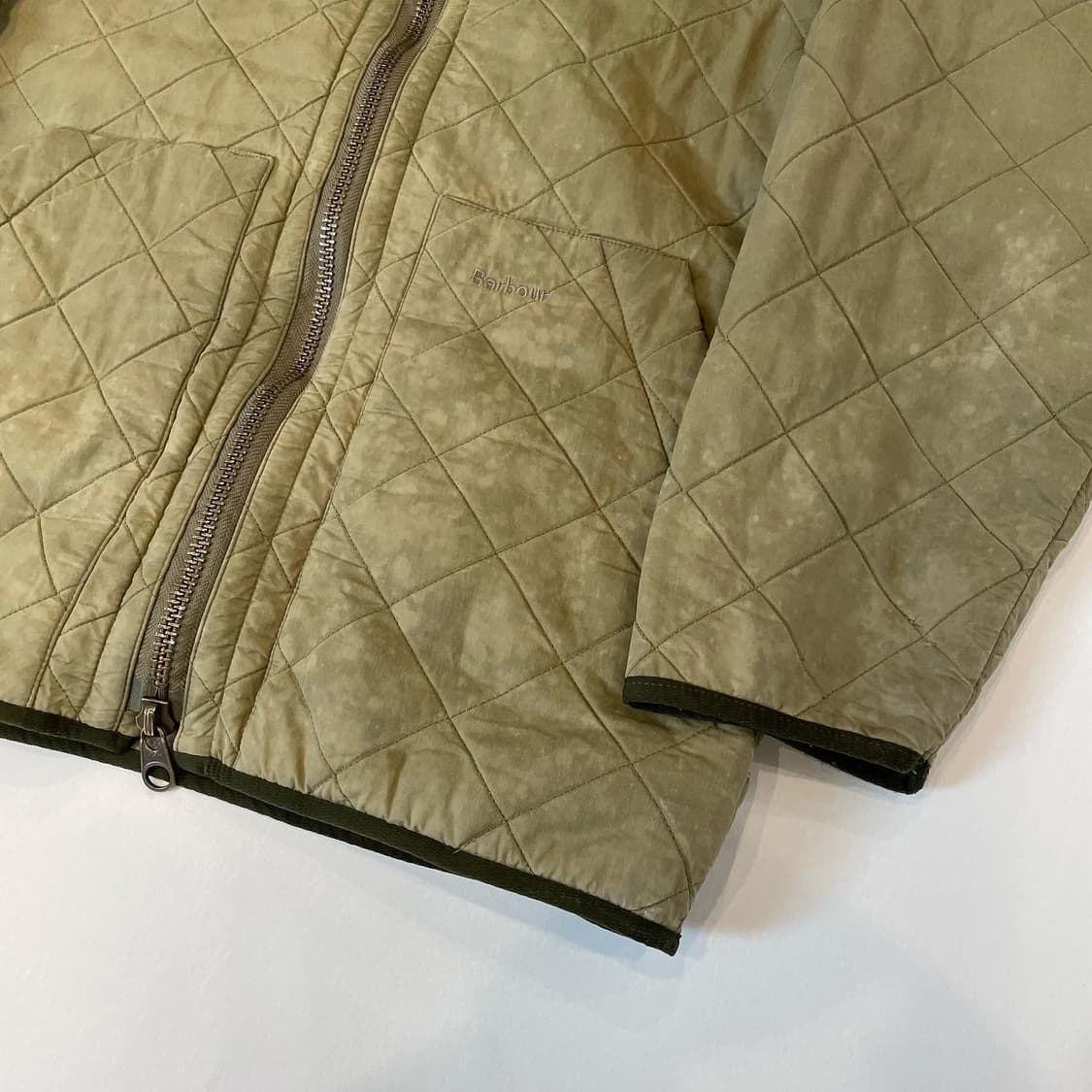 바버 퀼팅 후리스 자켓 상품이미지4