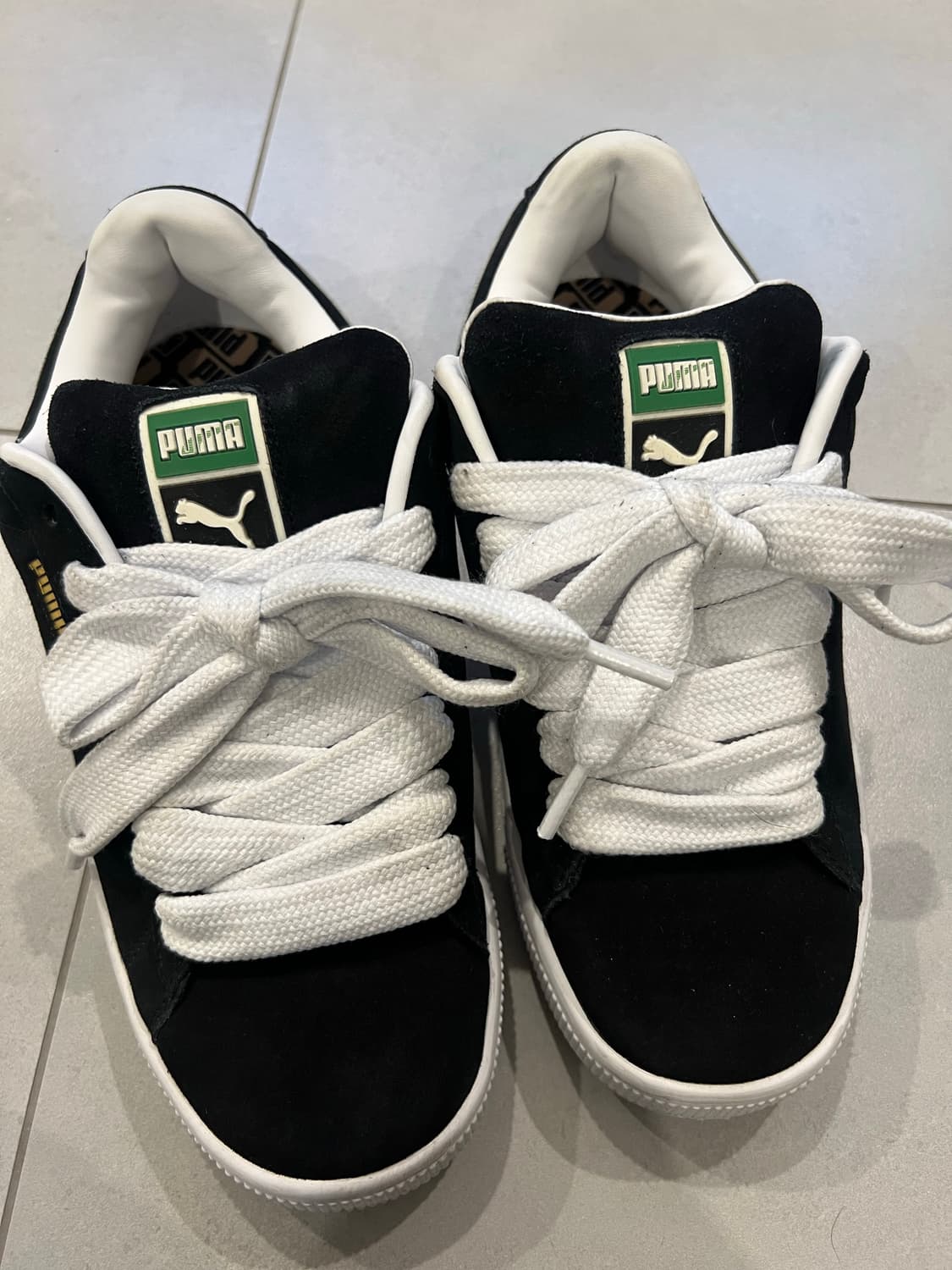 푸마 스웨이드 XL 보드화 검흰 270 상품이미지2