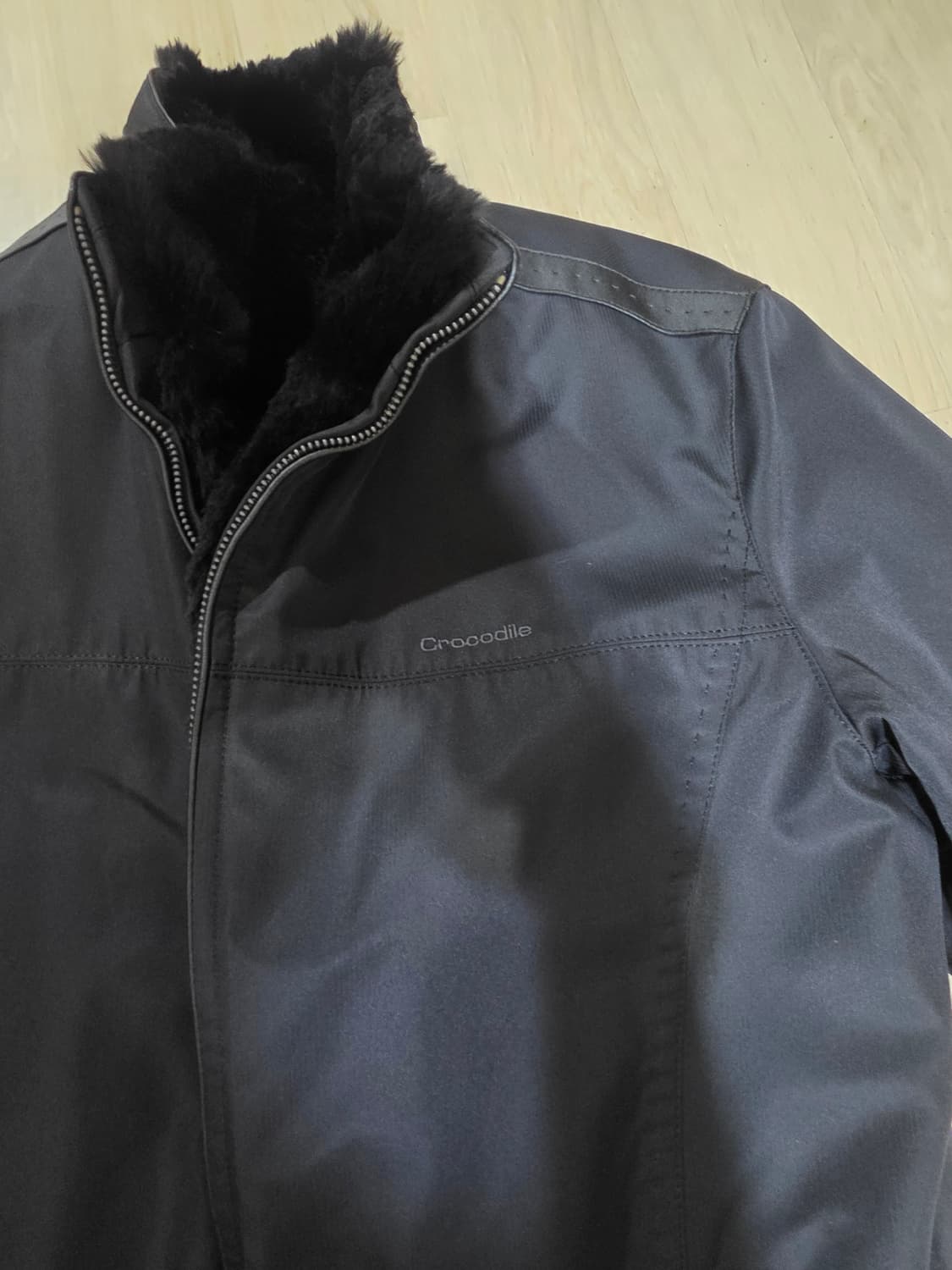 남성 크로커다일 자켓 점퍼 잠바 블랙 95 상품이미지6
