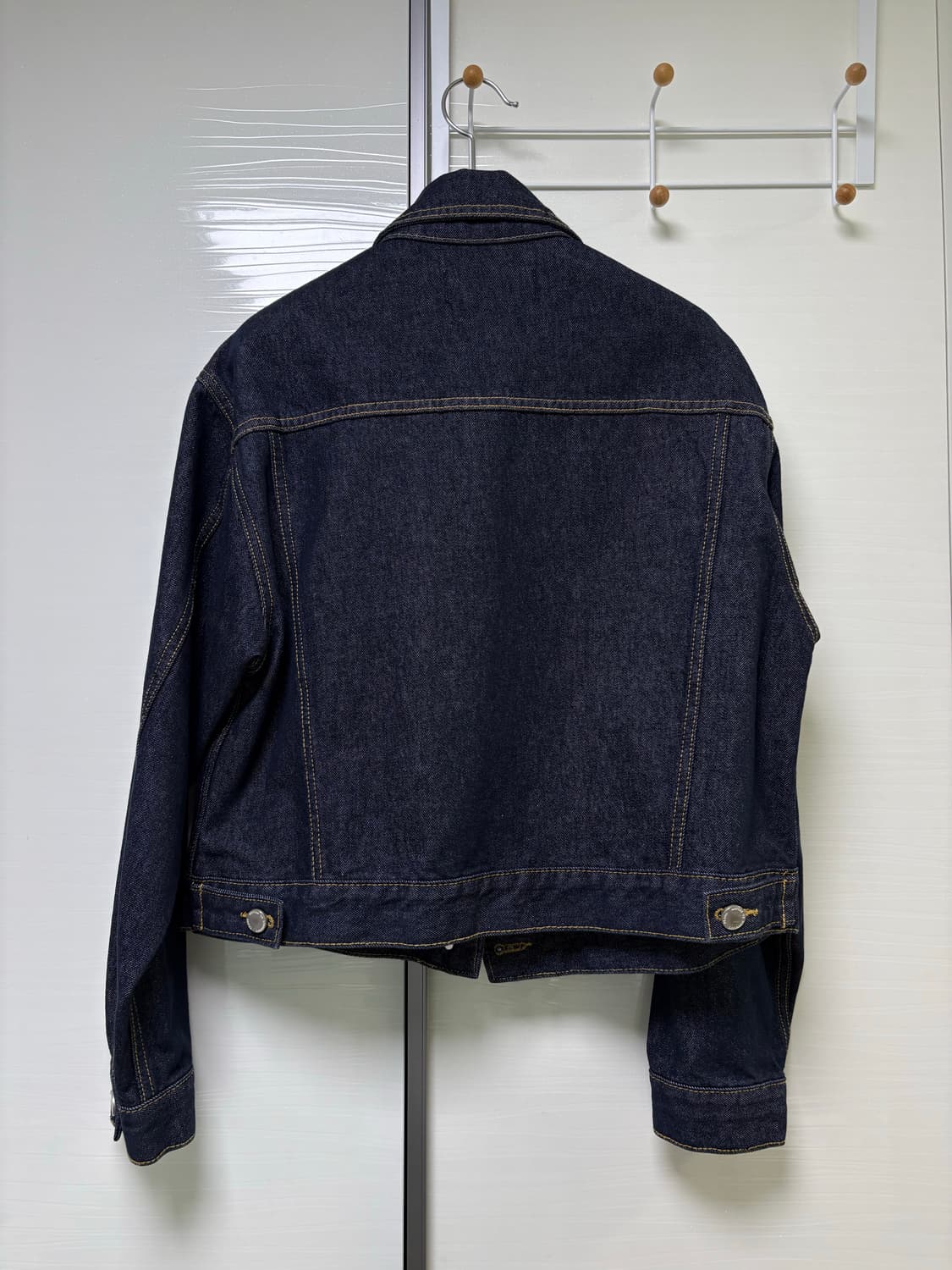 유라고 클래식 데님 자켓 인디고블루 상품이미지3