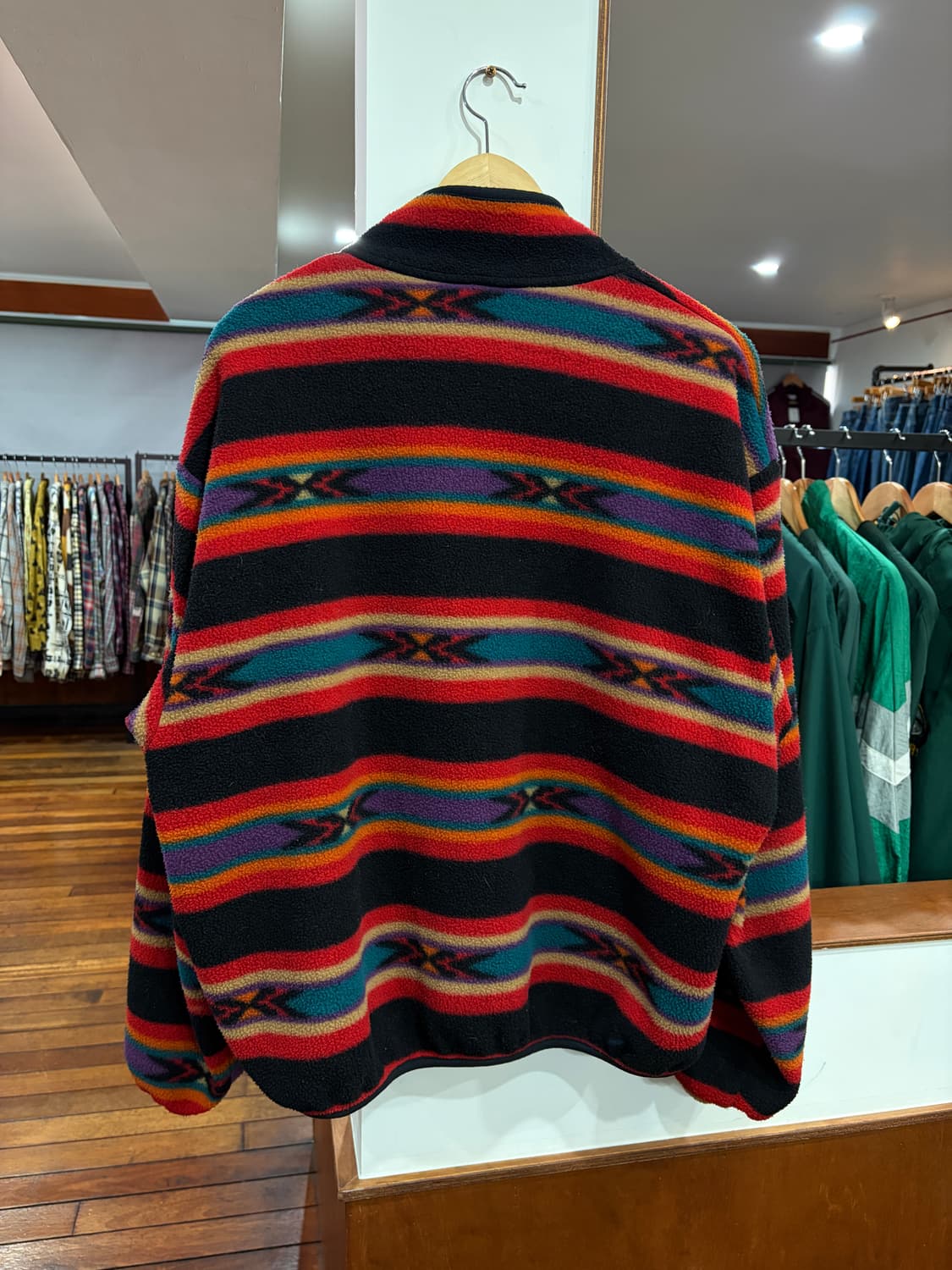 Woolrich USA 네이티브 플리스 하프집업 상품이미지5