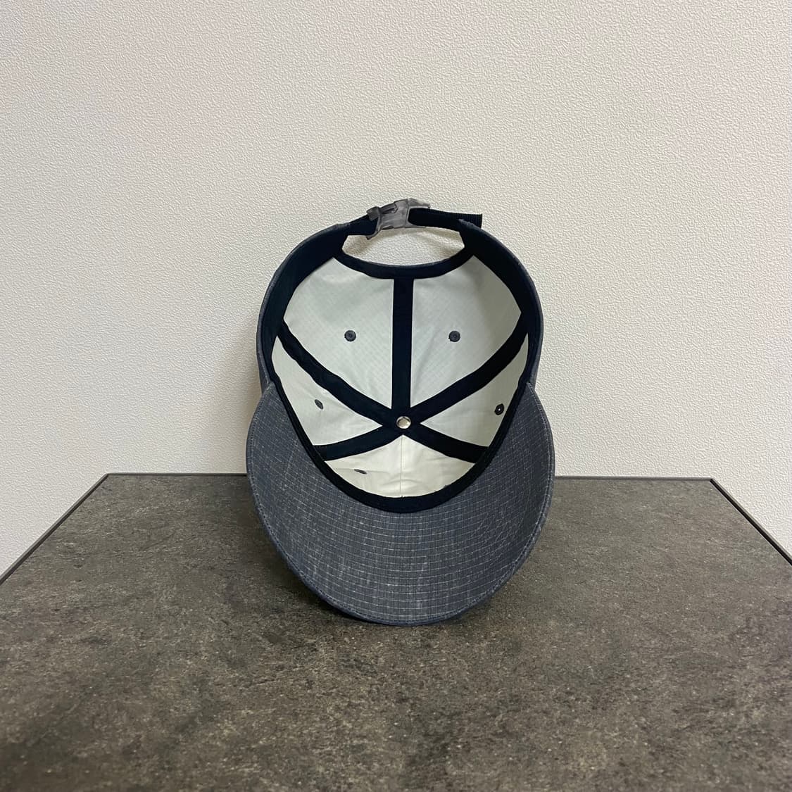 (OS) 슈프림 6패널 볼캡 모자 립스탑 워시드 그레이 상품이미지5