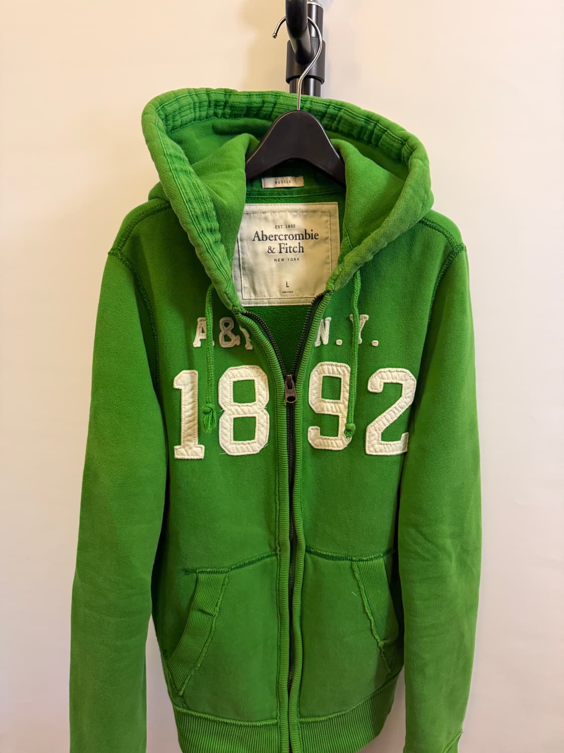 아베크롬비 말차 후드집업 상품이미지3