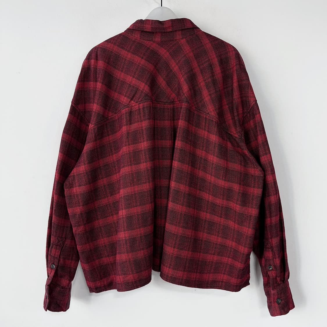 이자벨마랑 에뚜왈 체크 코튼 셔츠 상품이미지6