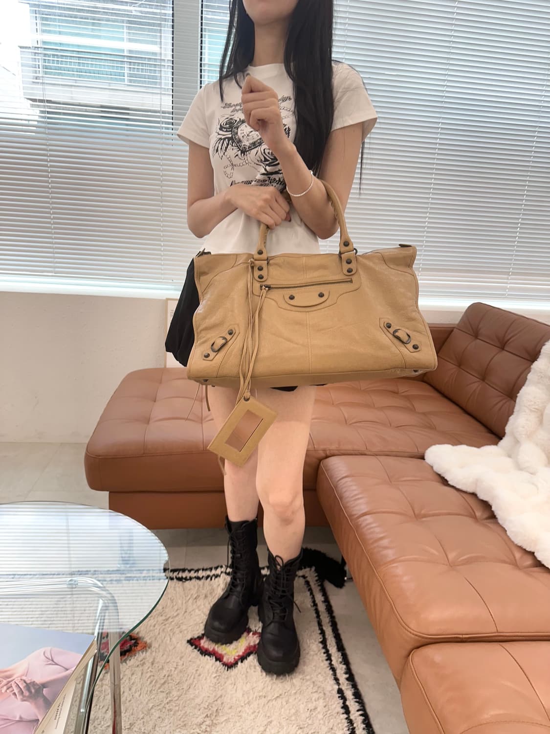 [A+ 정품] 발렌시아가 시티 모터백 라지 상품이미지9