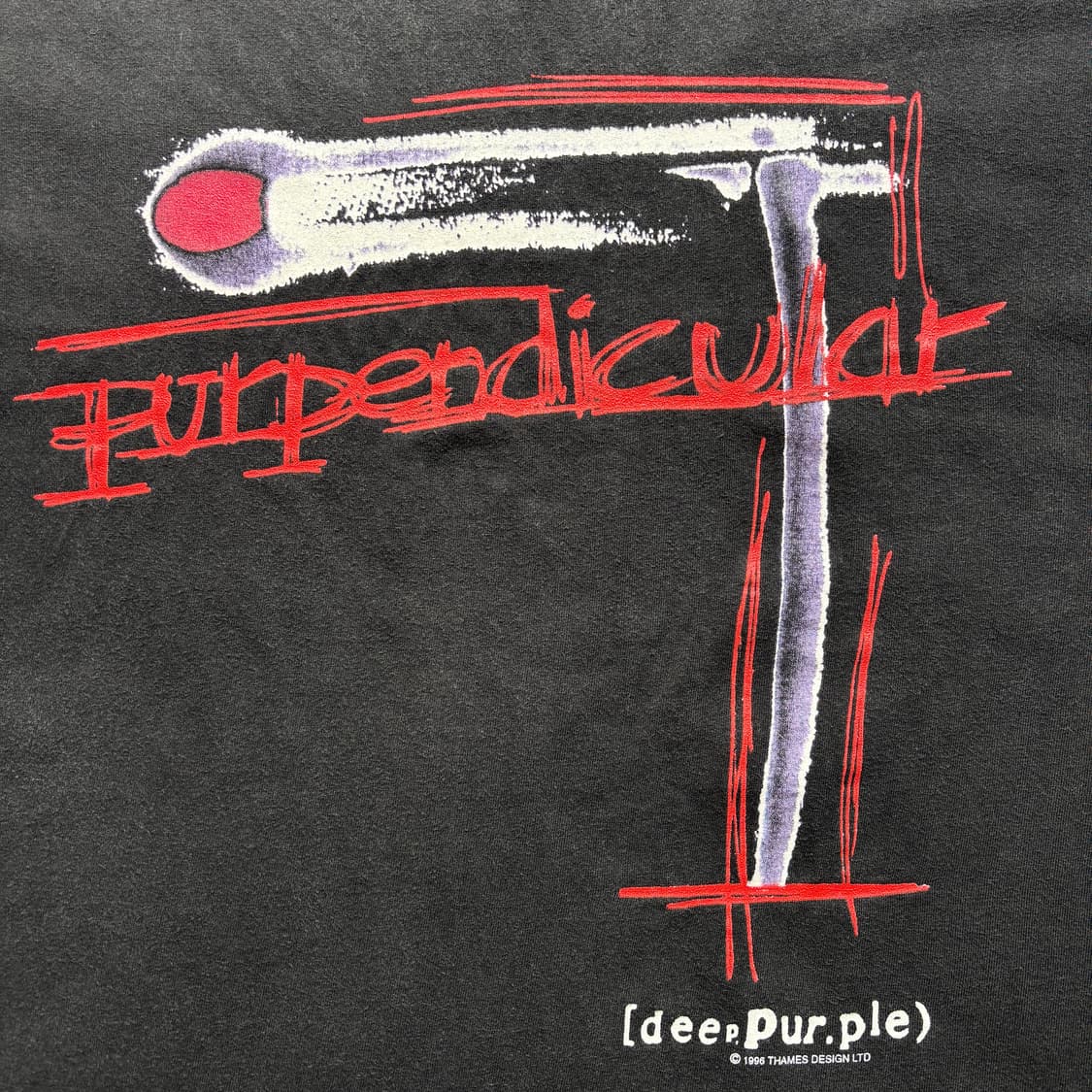 90s 빈티지 딥퍼플 밴드 티셔츠 상품이미지3