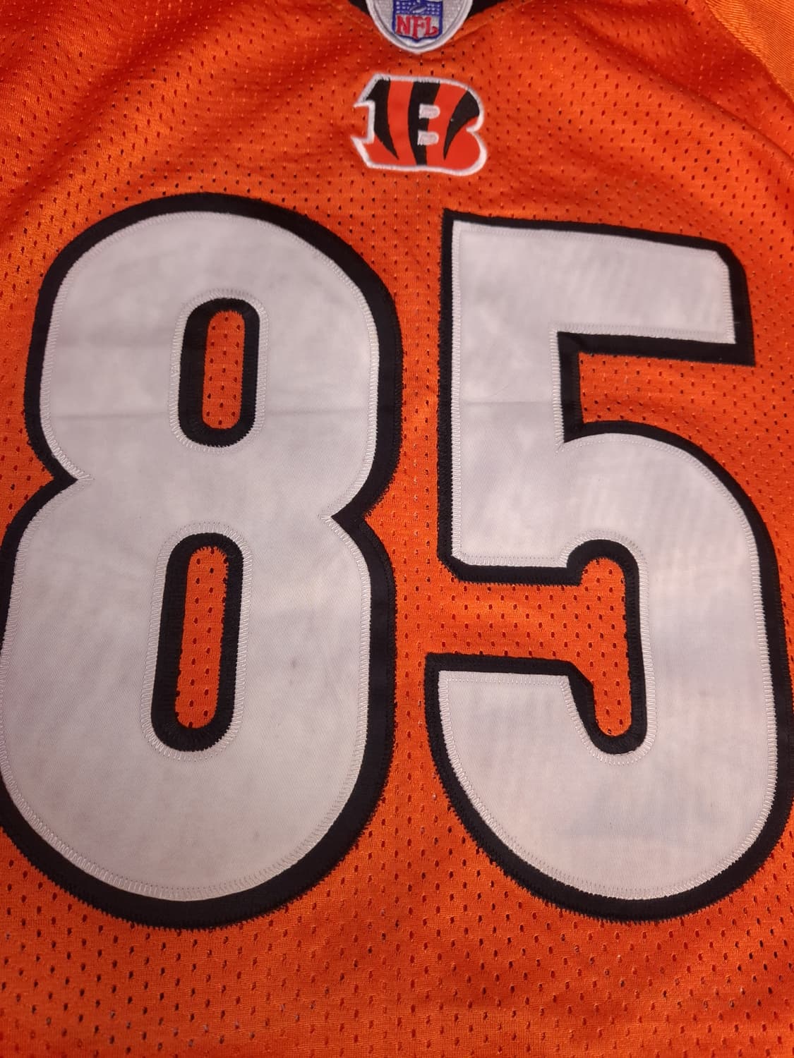 새제품급 오리지날 90's 리복xNFL 신시내티뱅골 유니폼 상품이미지3