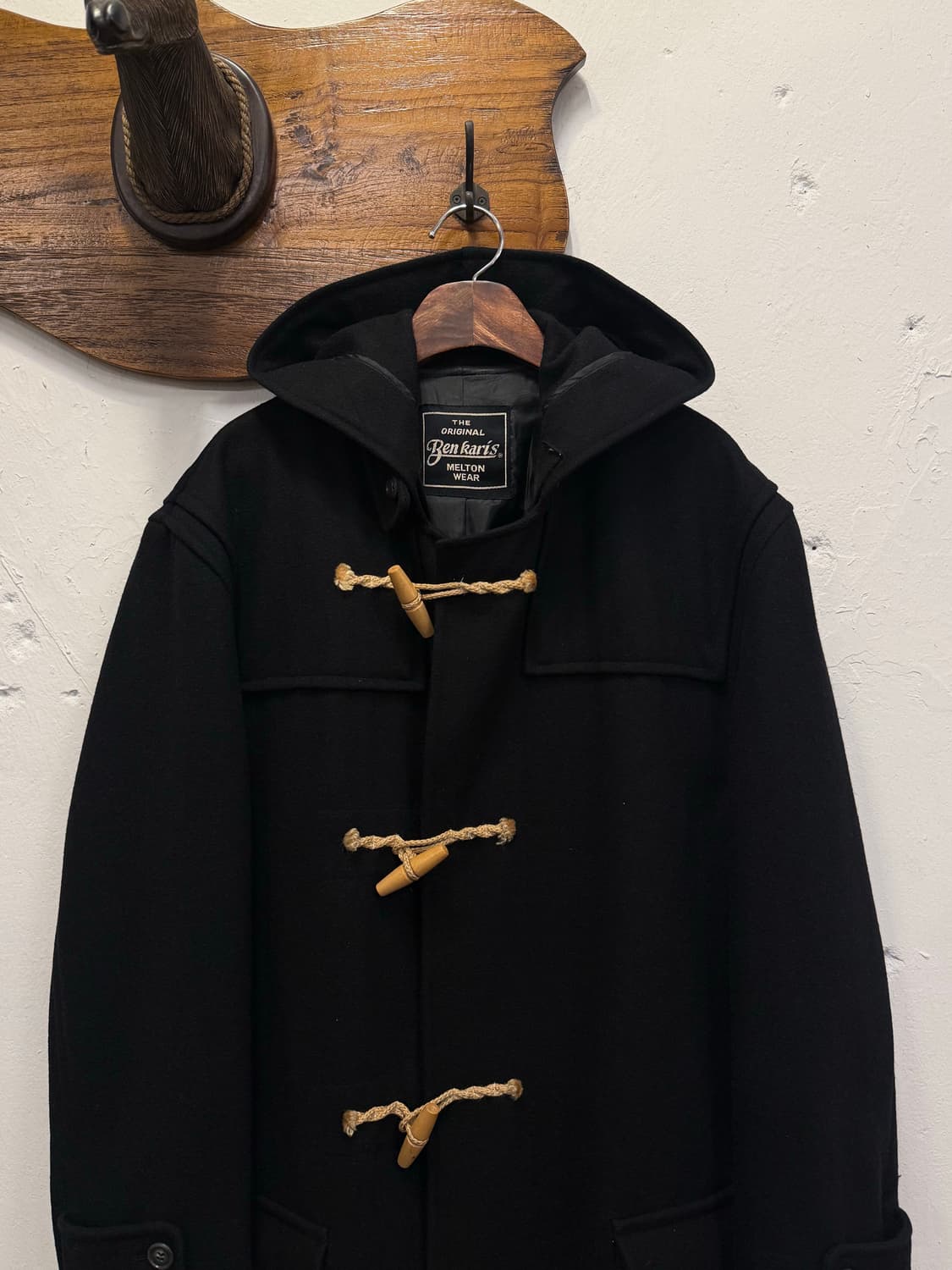 L) Ben Karris Melton Wool Duffle Coat 상품이미지1