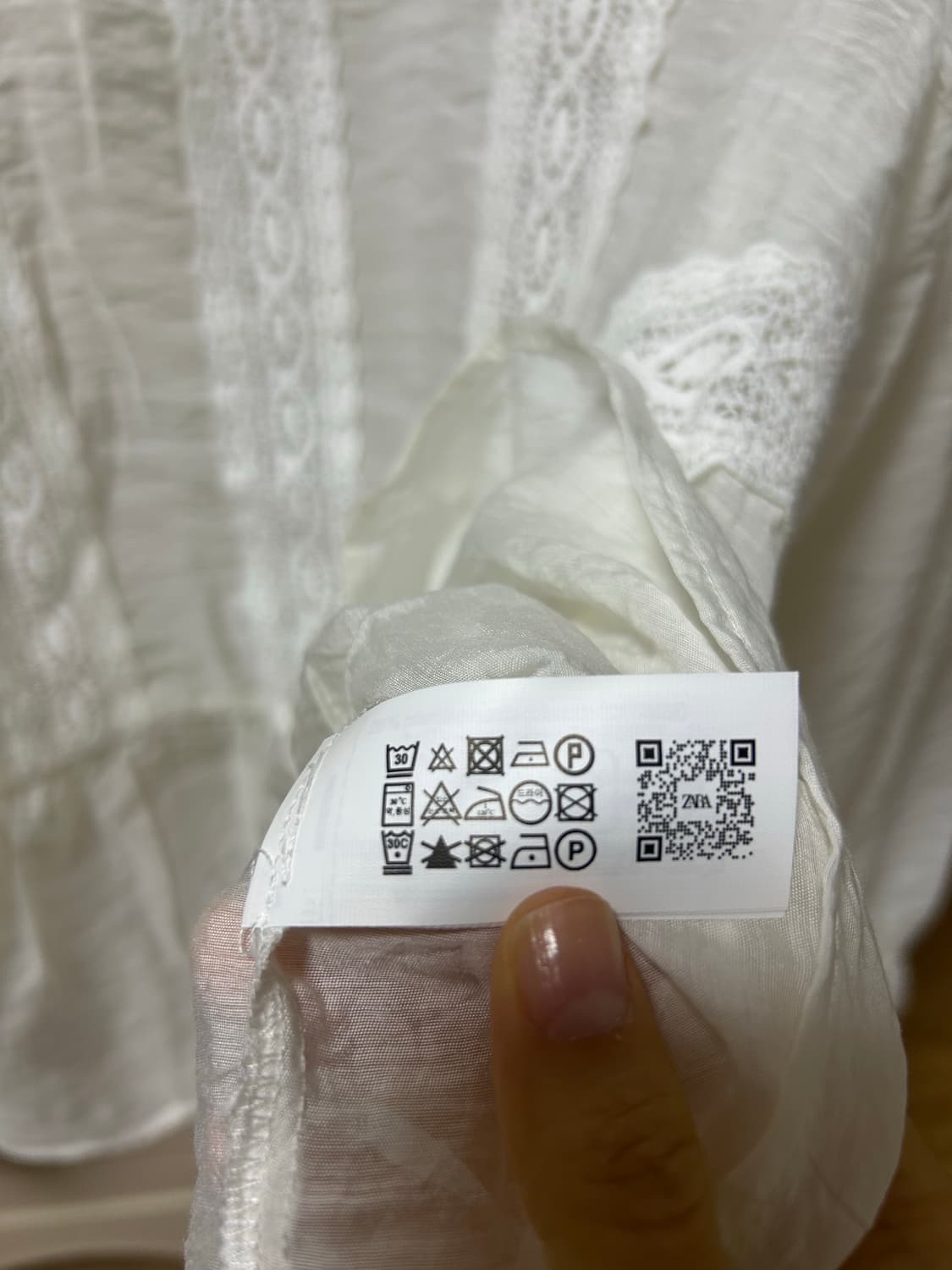 자라 박보영 블라우스 상품이미지6