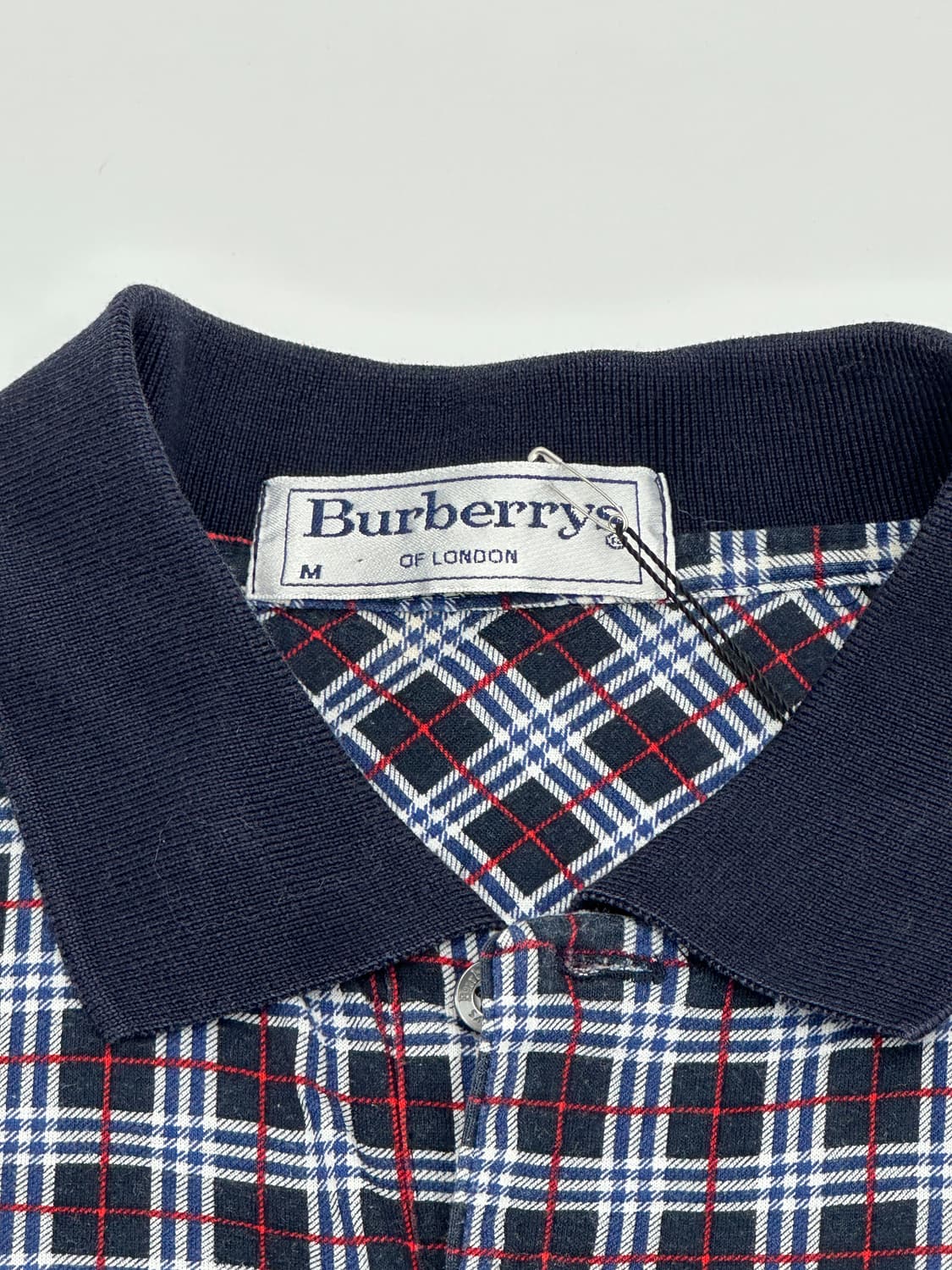 버버리 노바체크 카라 반팔티 상품이미지4