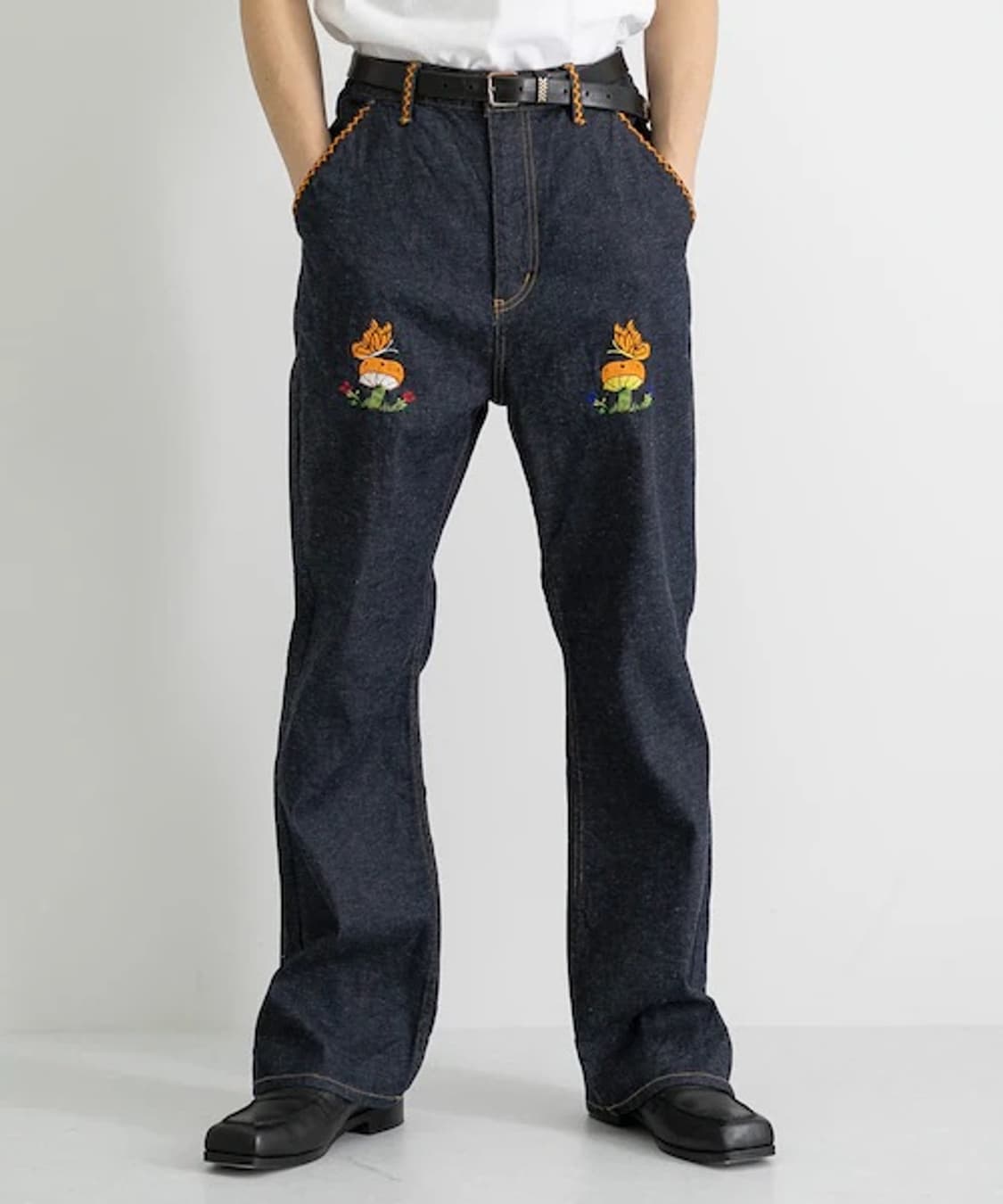 [M] 니들스 P&M Emd. 부츠컷 데님 팬츠 상품이미지10