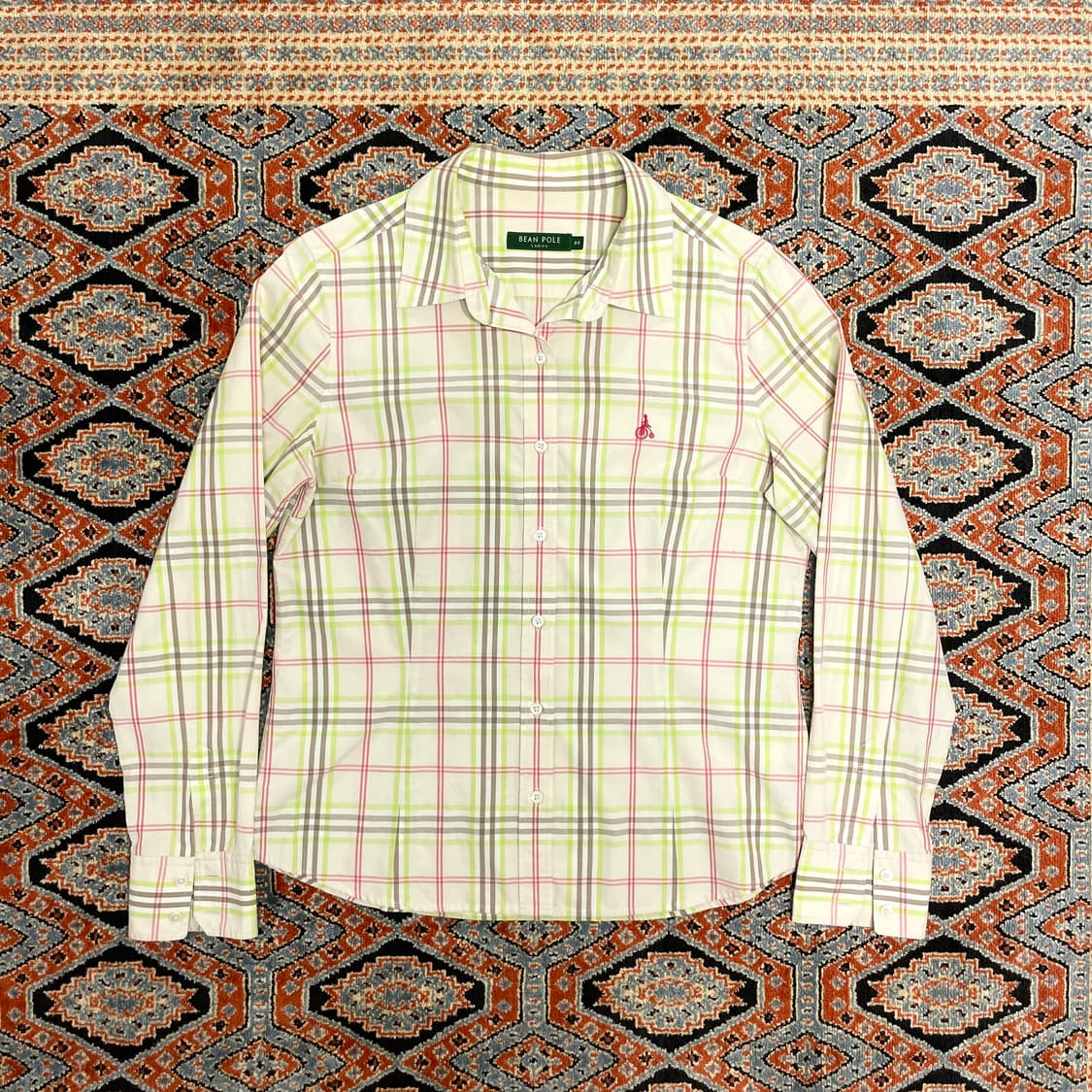 빈폴 레이디스 빈티지 체크 셔츠 여성95 상품이미지1