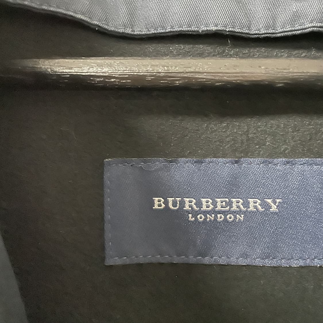 버버리 네이비 코트 S 상품이미지5