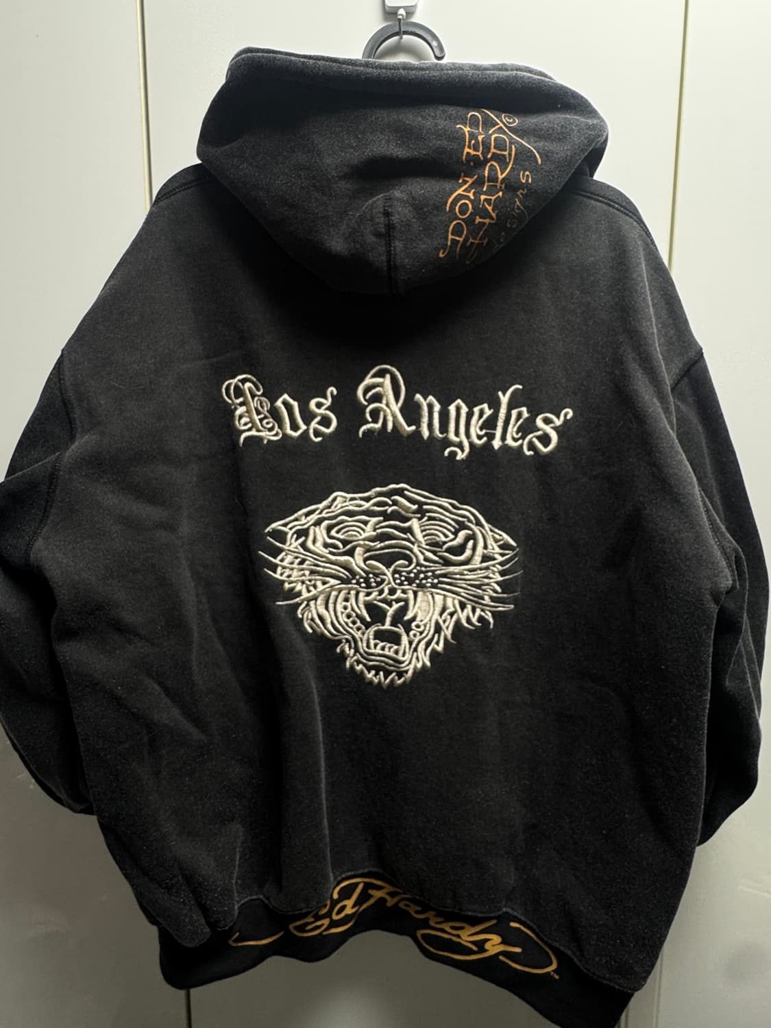 Ed Hardy 블랙 후드집업 상품이미지3