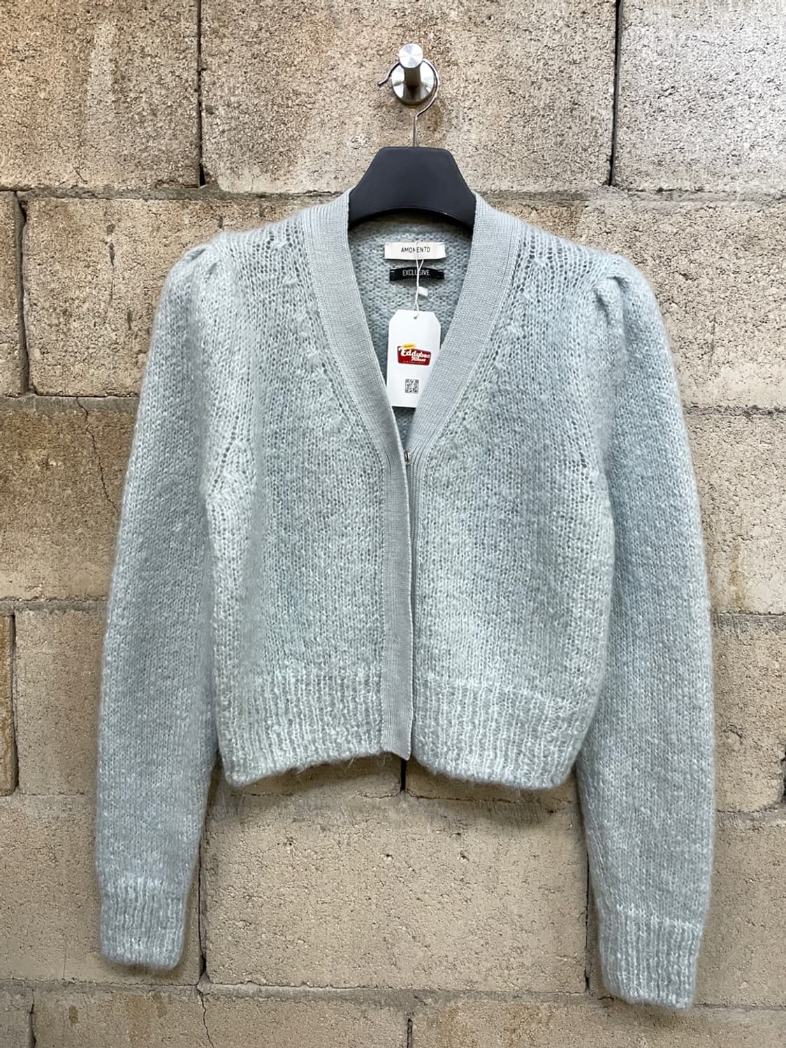 아모멘토 민트 그랜마 가디건  상품이미지1