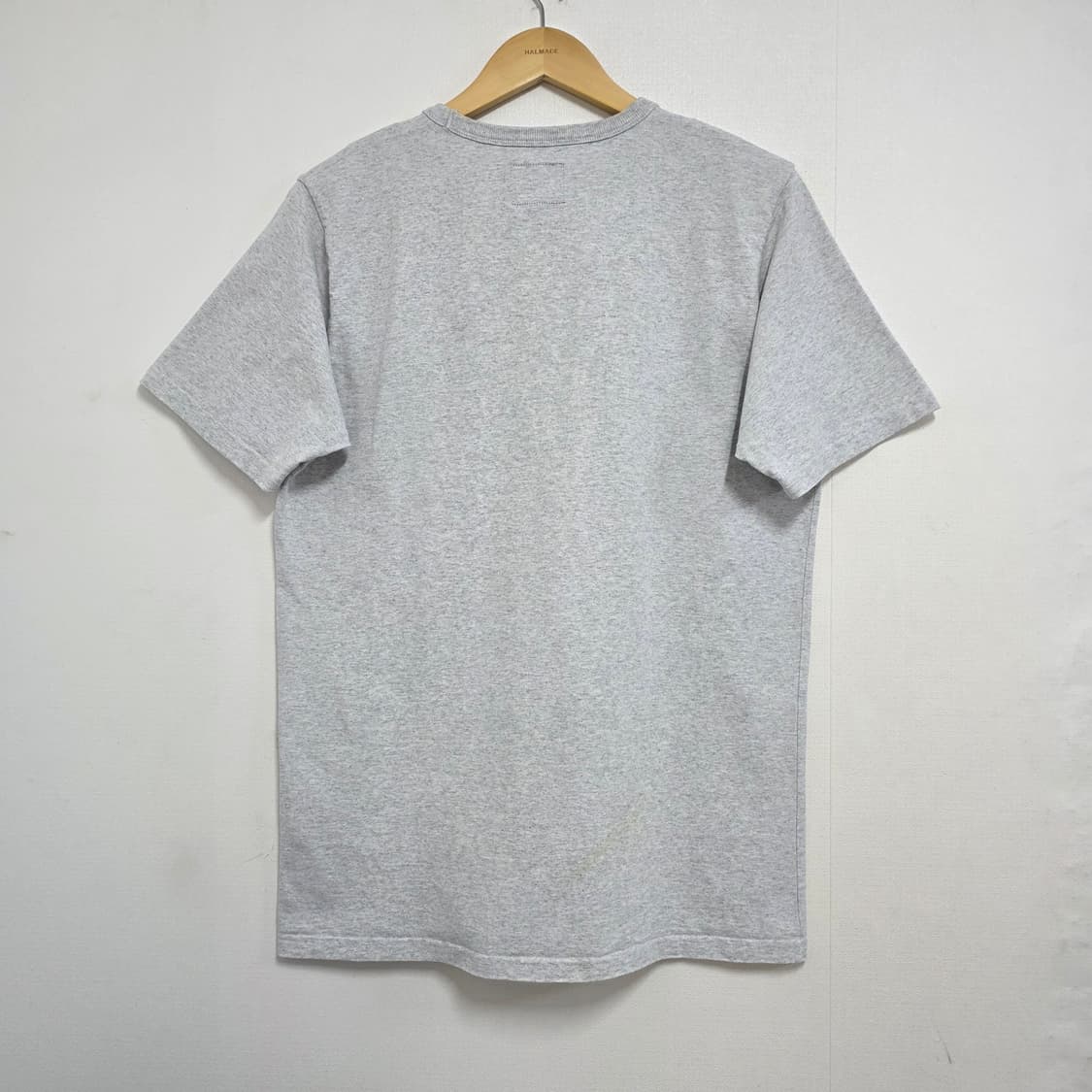 M) 칼하트 WIP NAVY 프린팅 반팔티셔츠 라이트그레이 상품이미지3