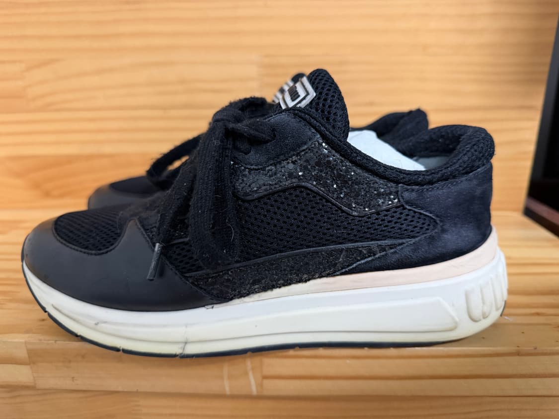 [정품] 미우미우 글리터 스니커즈 245 상품이미지3