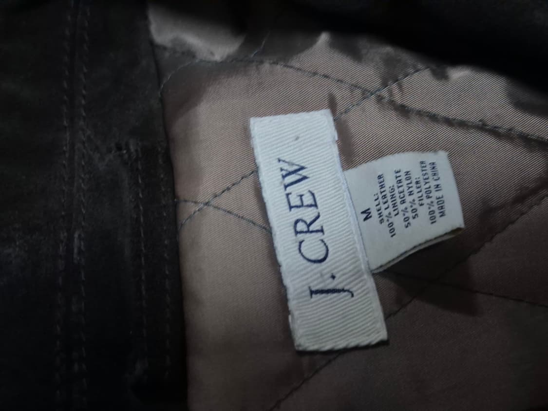 00s 제이크루 헤비 스웨이드 카코트 다크브라운 M 상품이미지2