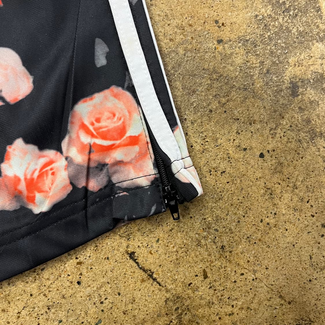 [정품/36] 아디다스 블랙 플라워 트랙 팬츠 b18 상품이미지7