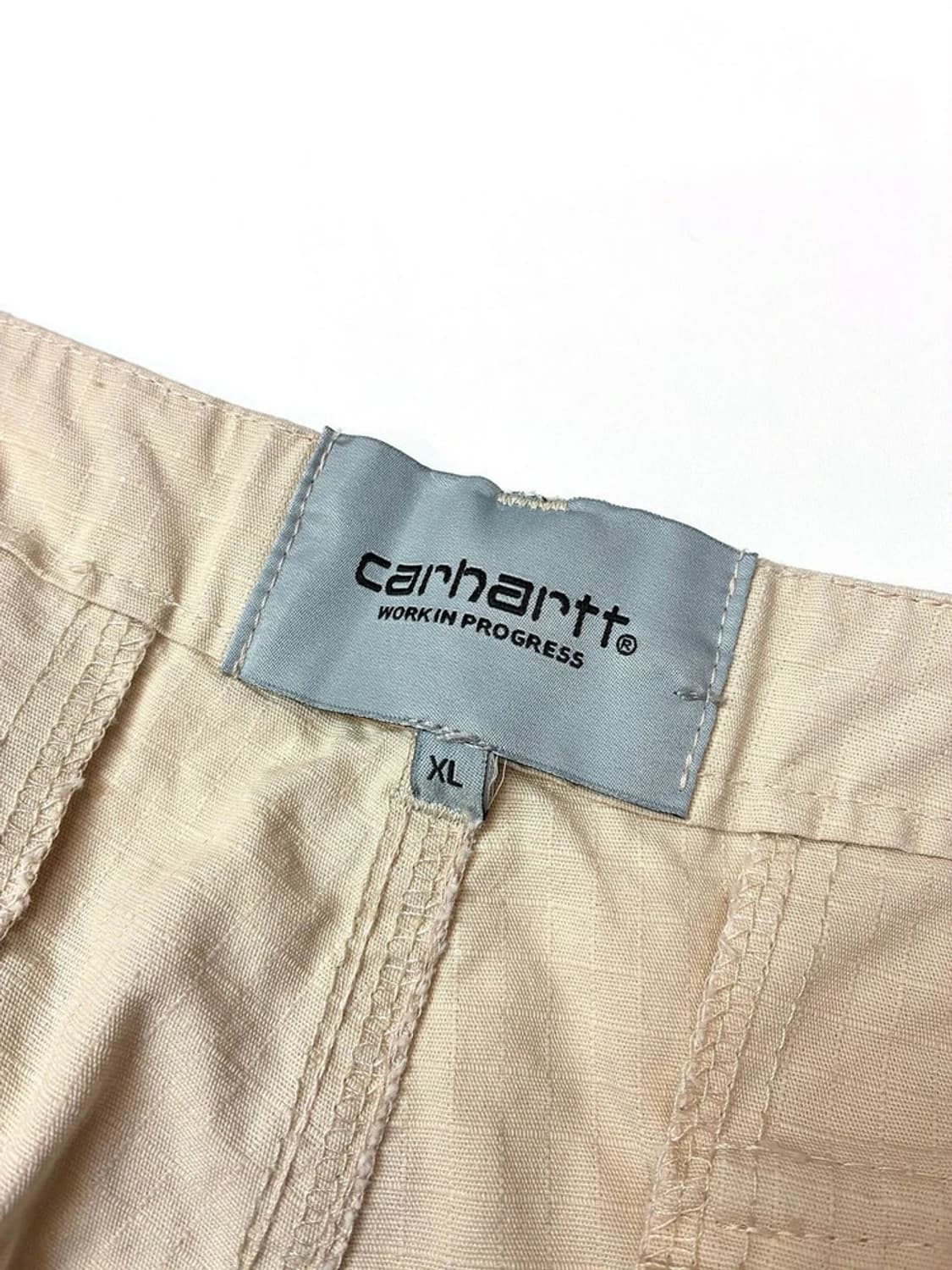 칼하트 윕 베이지 립스탑 카고 와이드 팬츠 PN5575    상품이미지9