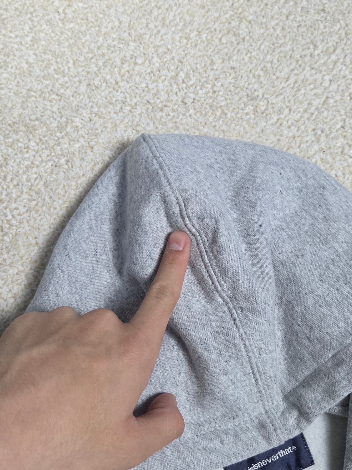 [디스이즈네버댓] T-로고 후드티 | 00273 상품이미지8