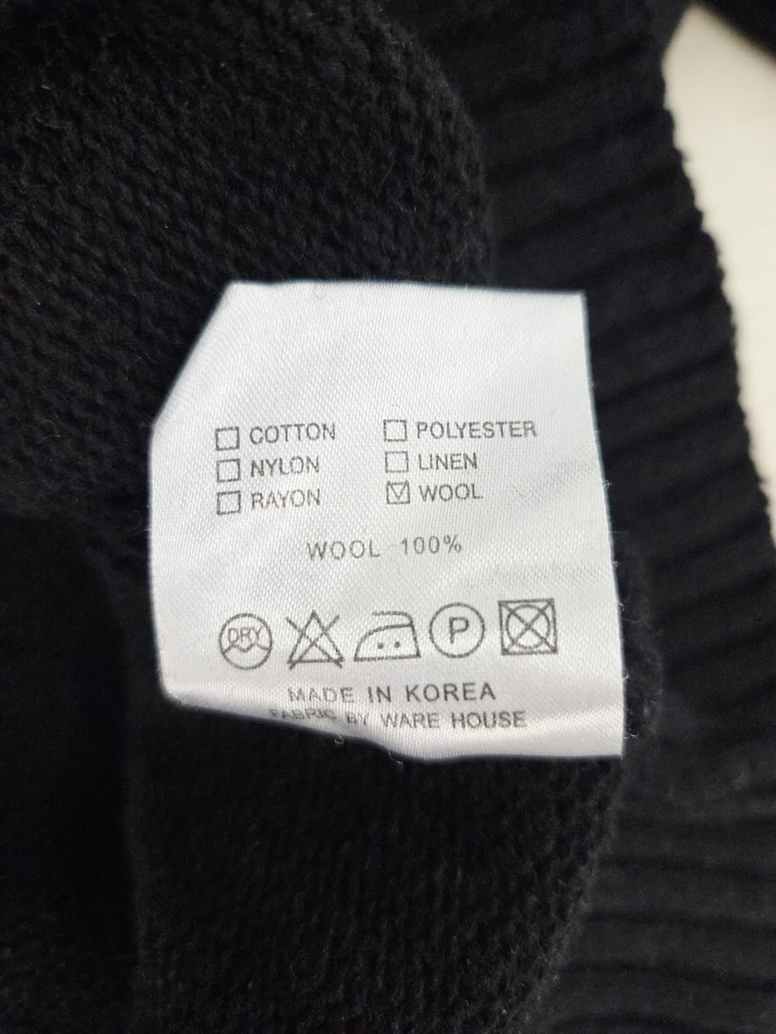 WAREHOUSE 웨어하우스 울 100% 크루넥 니트 스웨터 상품이미지9