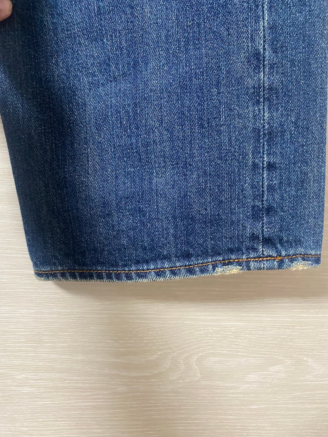 꼼데가르송 옴므 스트레이트 핏 데님 팬츠 XS size 상품이미지8