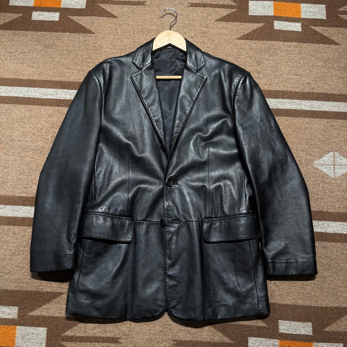 엠비오 양가죽 자켓 M 램스킨 카 코트 상품이미지1